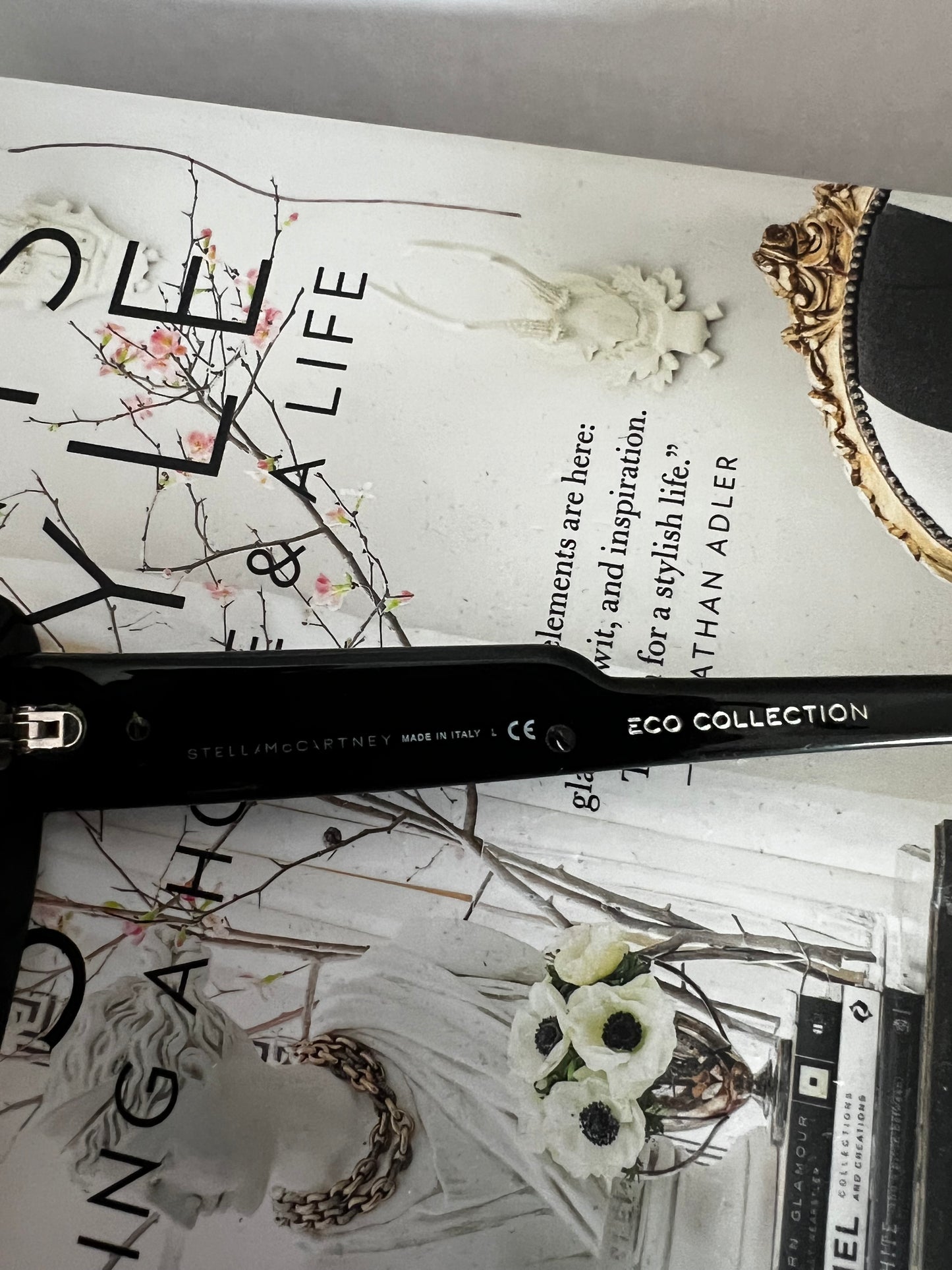 Stella Mccartney Black Cateye Sunglasses Style #4049