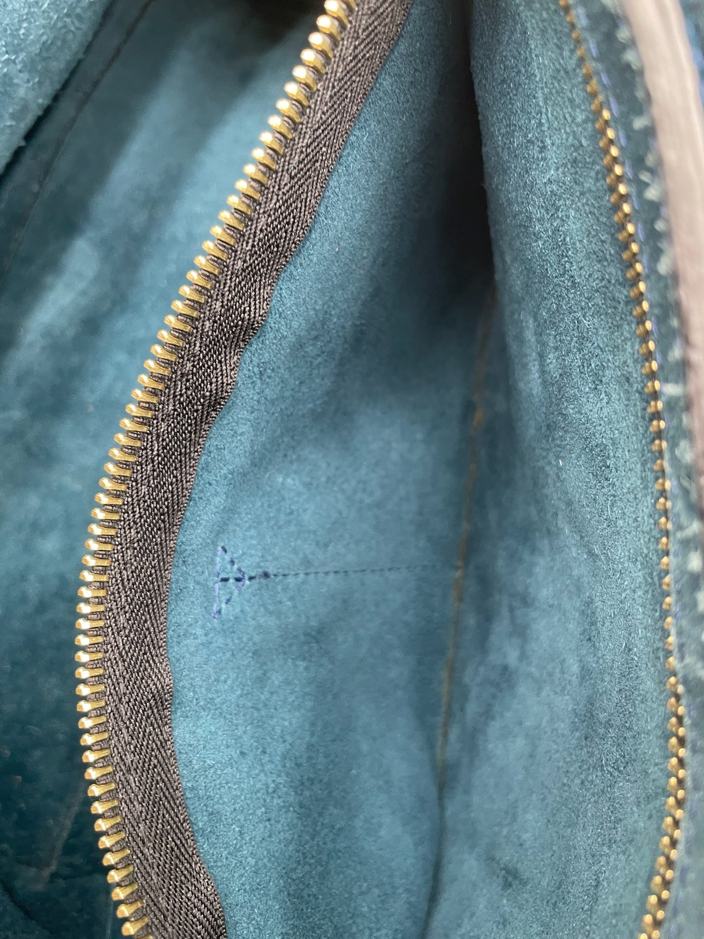 Mulberry Teal Bayswater Leather Shoulder Bag