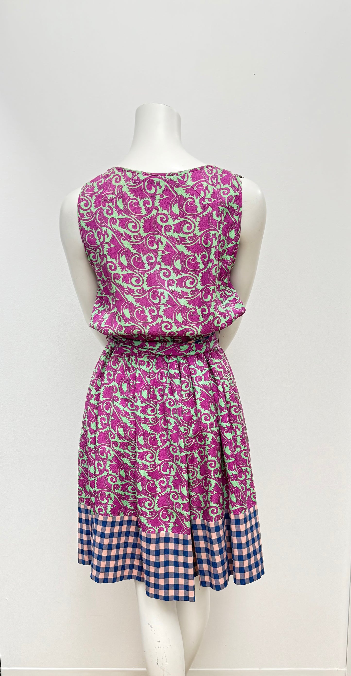 Marc By Marc Jacobs Paisley Print Silk Dress Size S