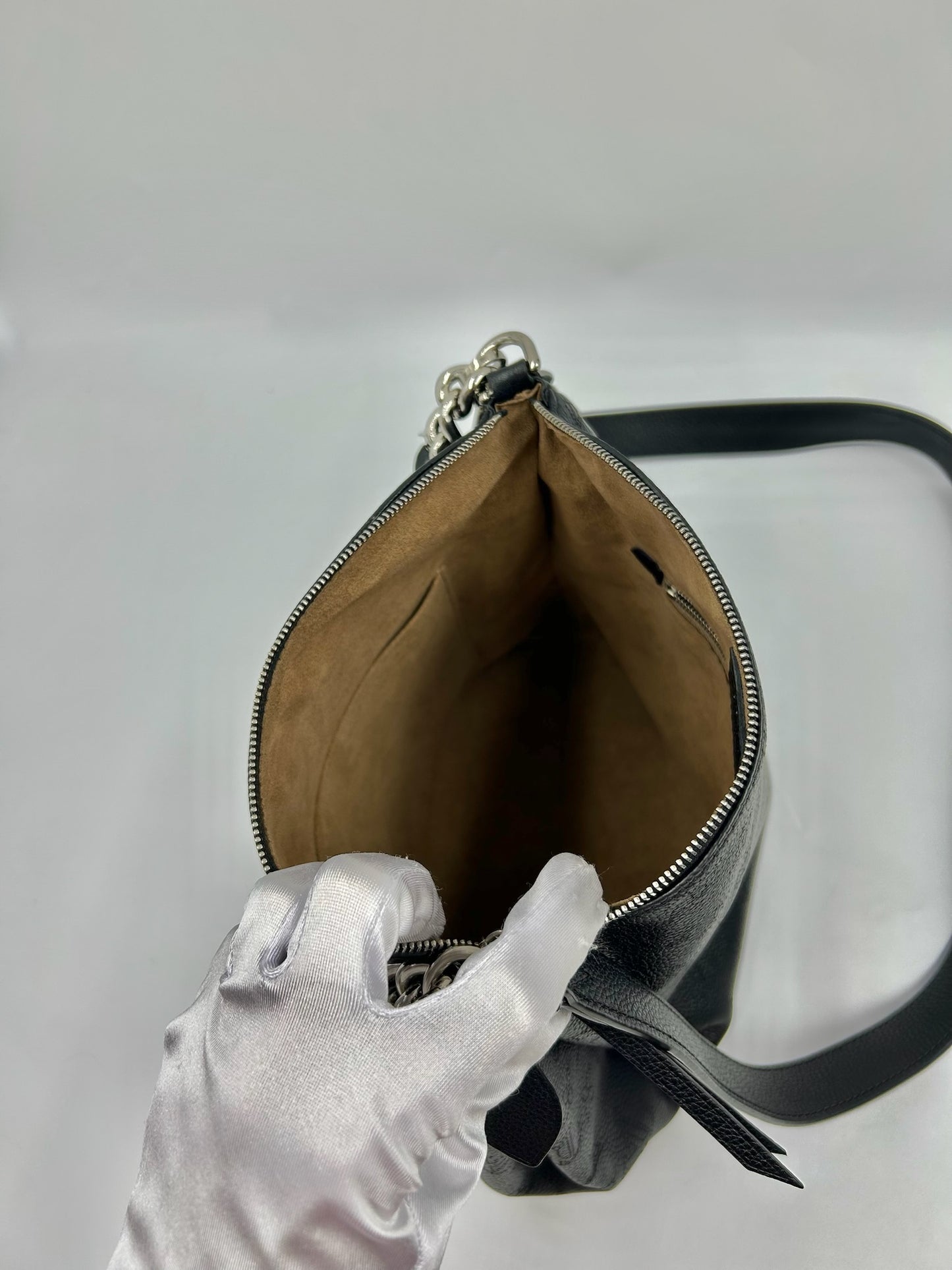 Louis Vuitton Black Mahina Babylone BB Bag