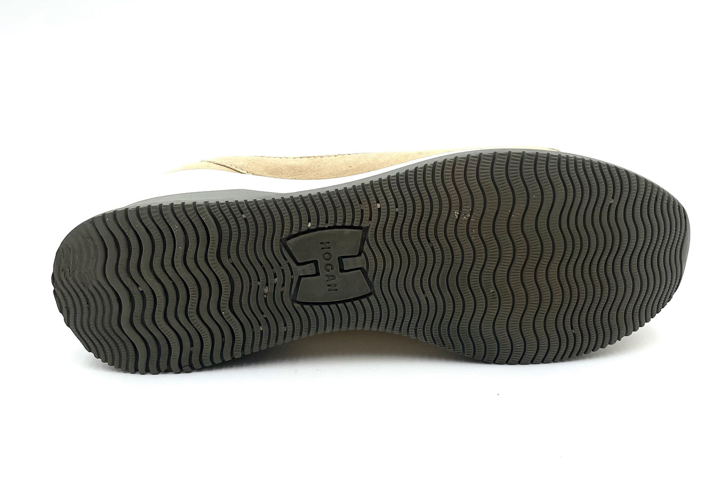 Hogan Interactive Biege & Brown Sneakers Size 37.5