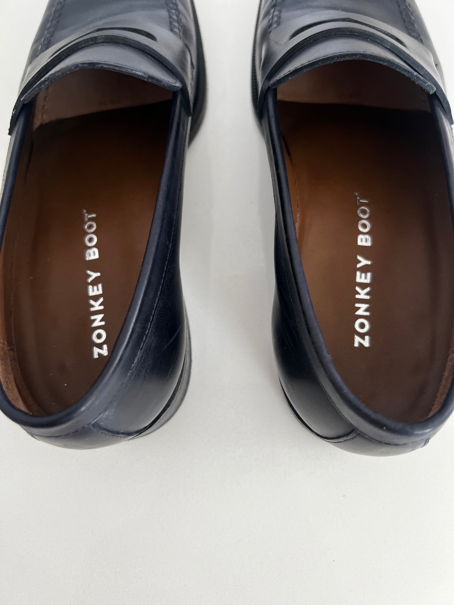Zonkey Boots Black Penny Loafers Size 5F UK ( Men’s 6, Womens 8)