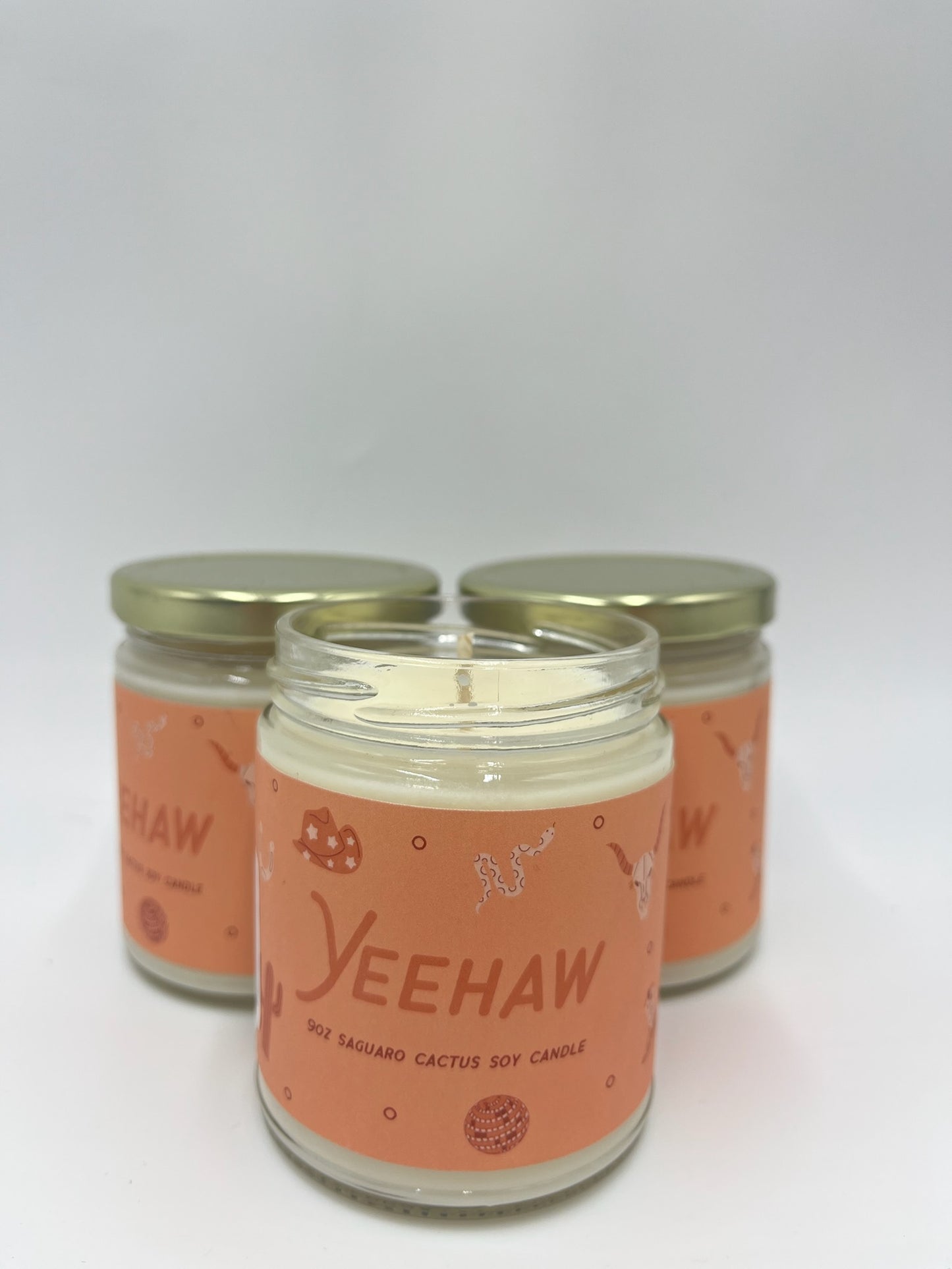 Broken Top “ Yeehaw” Soy Jar Candle