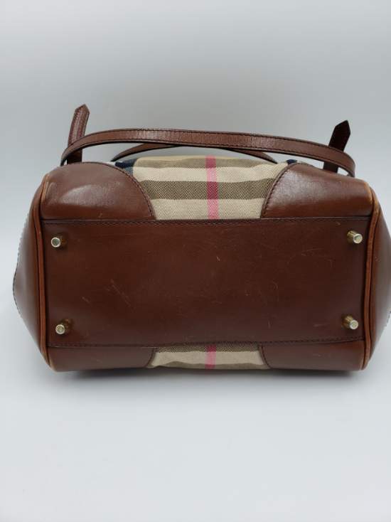 Burberry House Check Canterbury Leather Tote