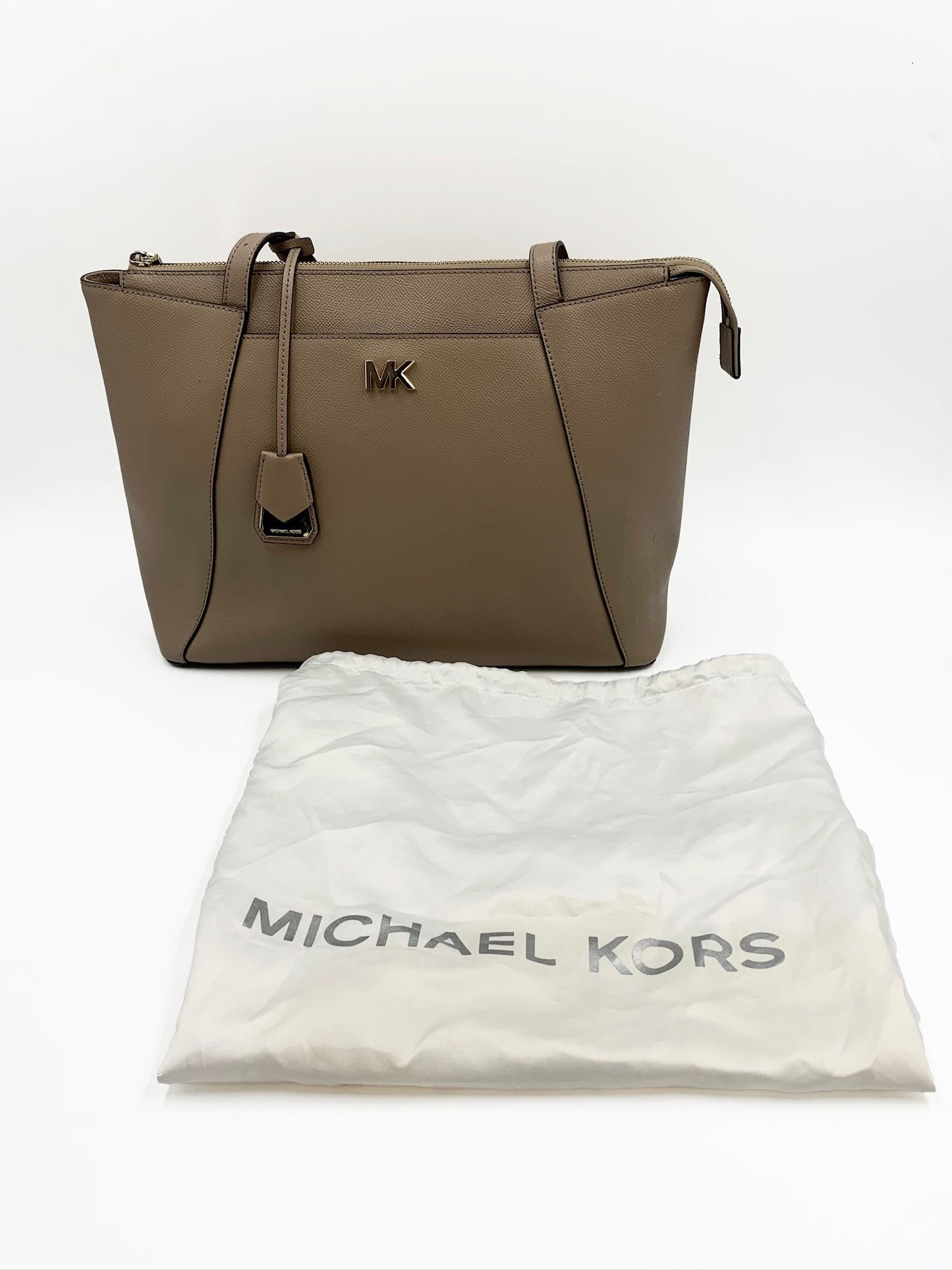 Michael Kors Taupe Large Tote