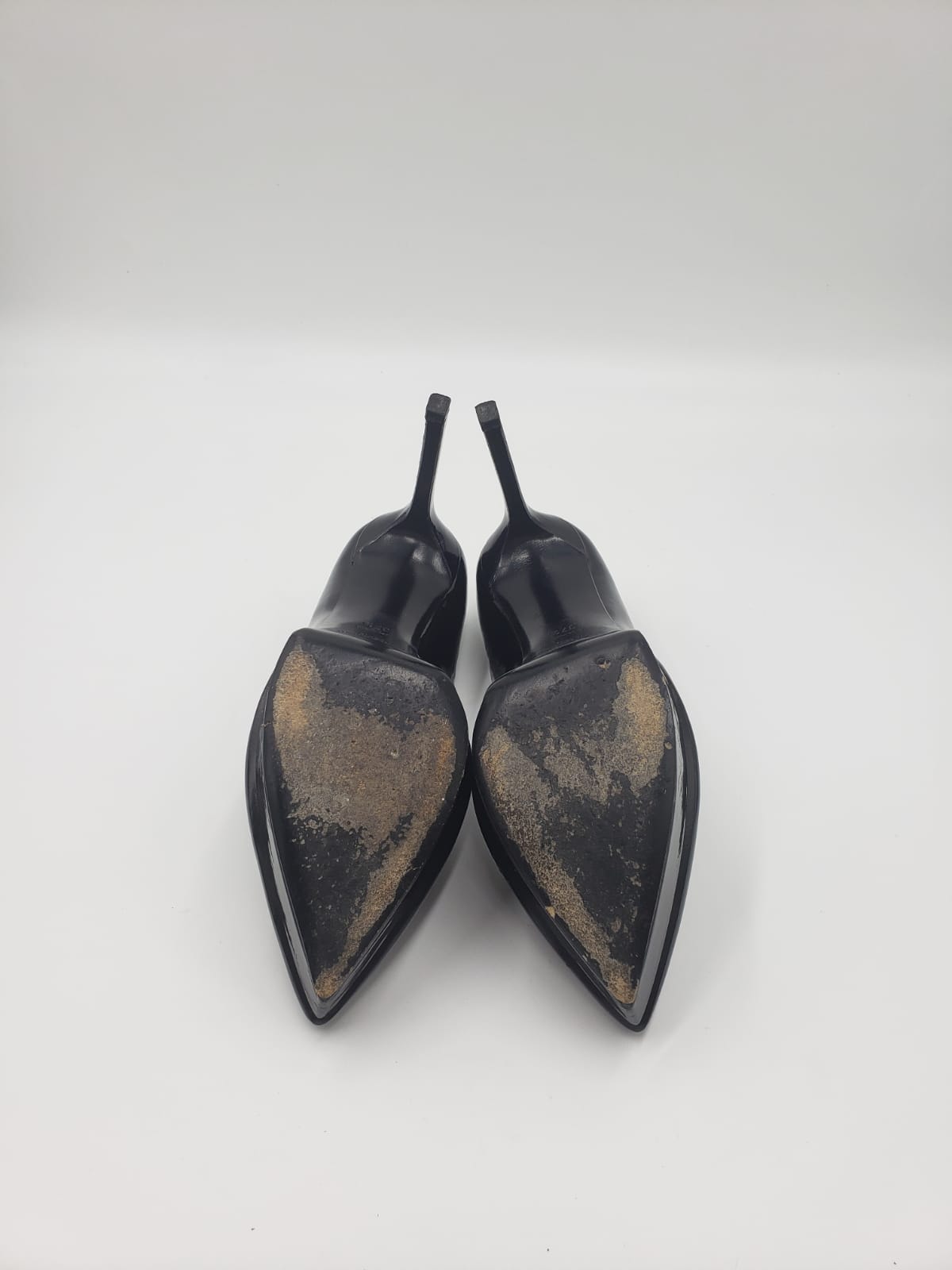 Saint Laurent Black Platform Pumps Size 37.5