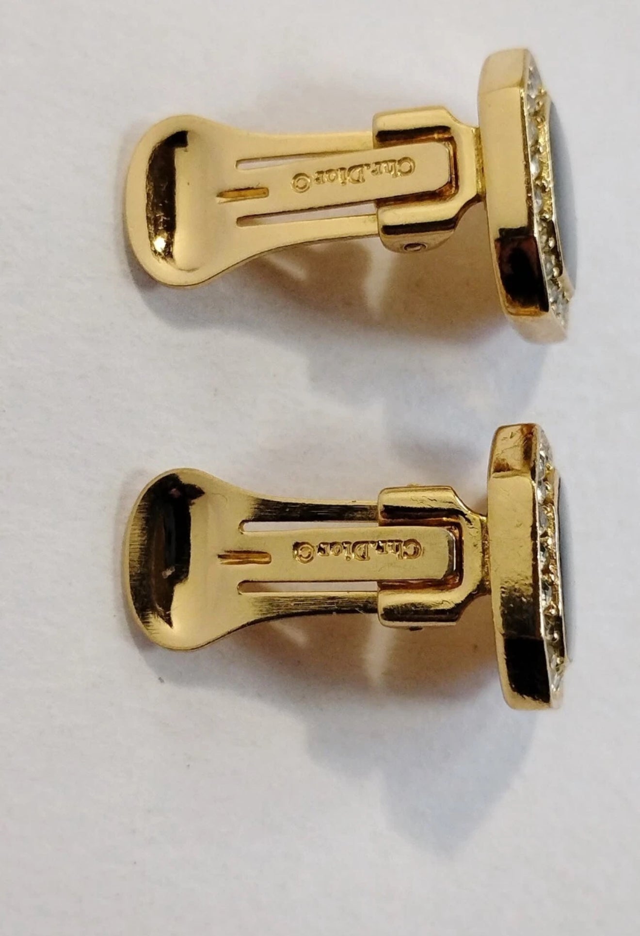 Vintage Christian Dior Clip Earrings