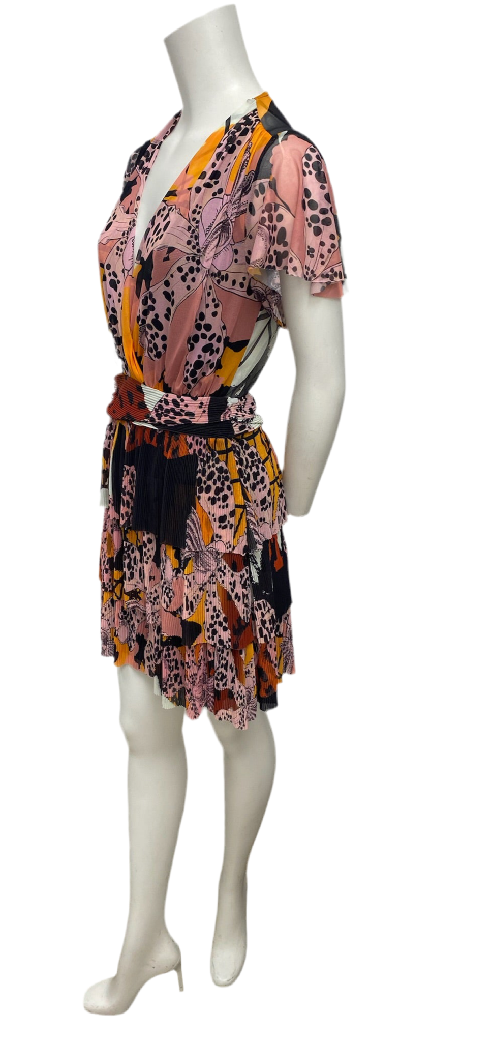Desigual Multicolor Print Dress Size S