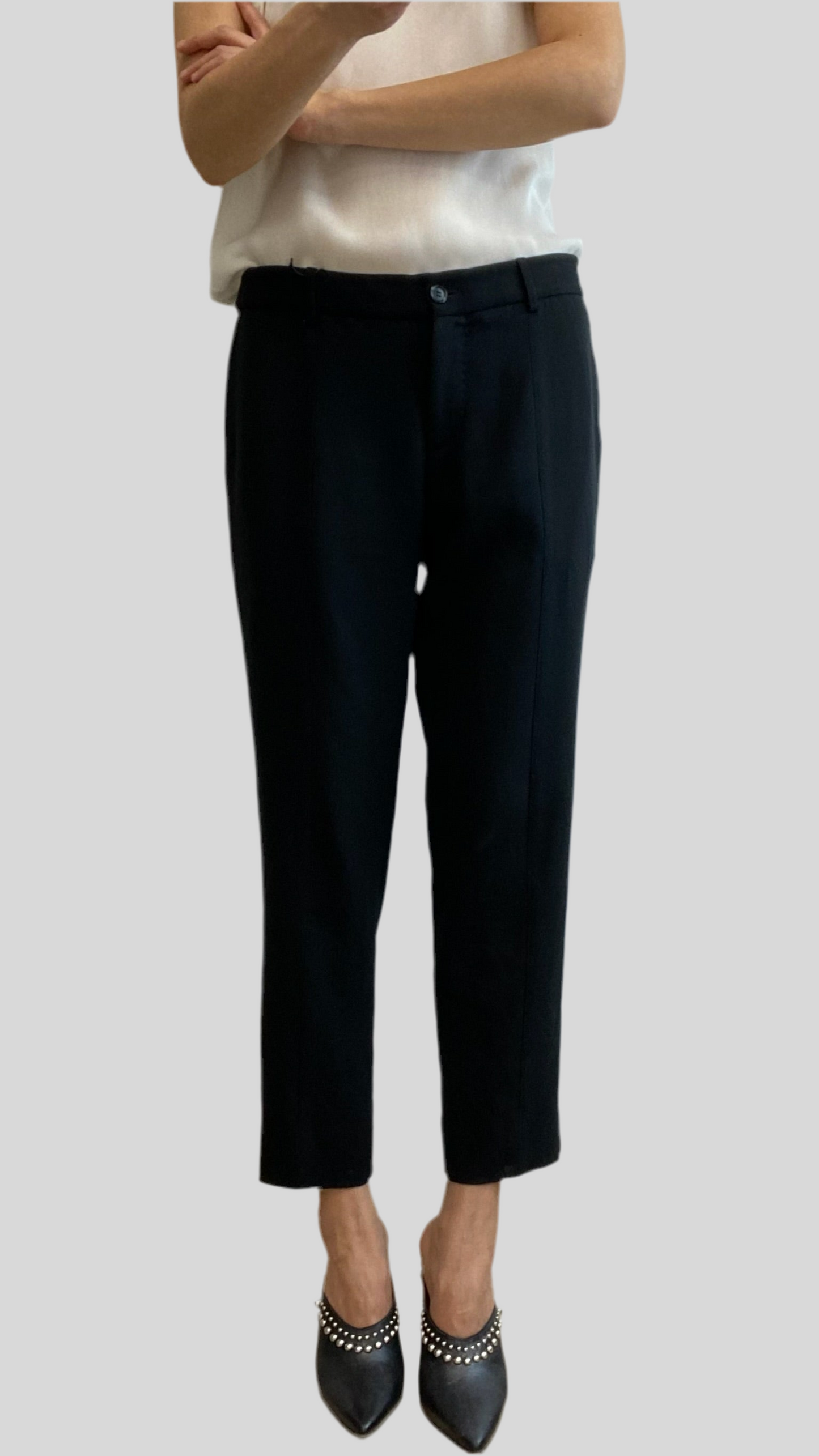 Moschino Black Dress Pants Size M/L
