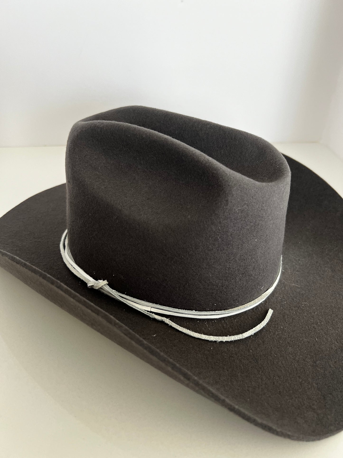 Hurricane “The Harvey” Grey Felt Cowboy Hat Size M