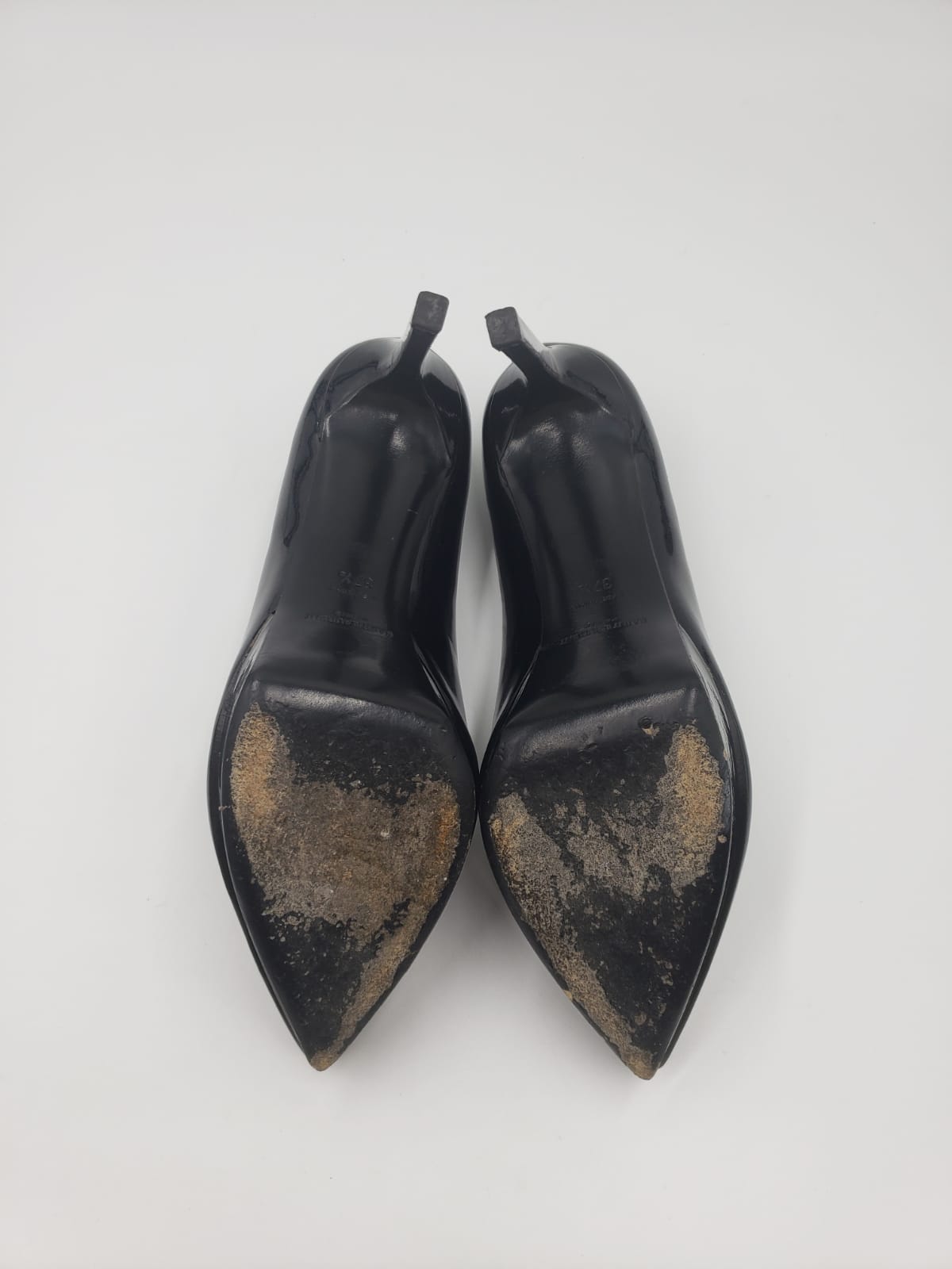 Saint Laurent Black Platform Pumps Size 37.5