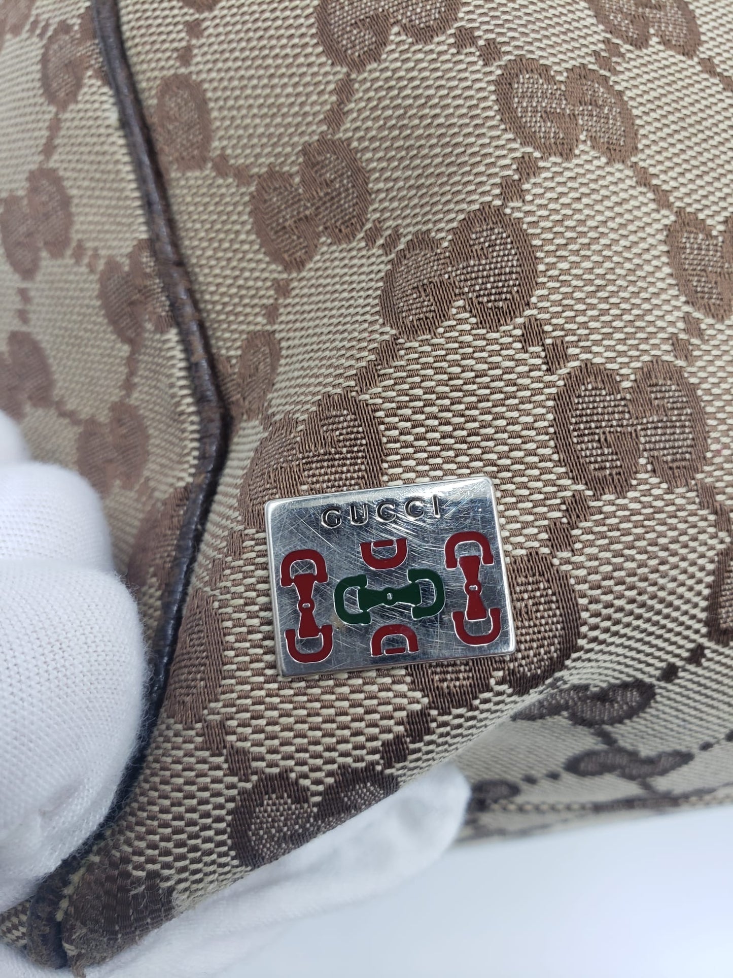 Gucci Monogram Small Canvas Tote