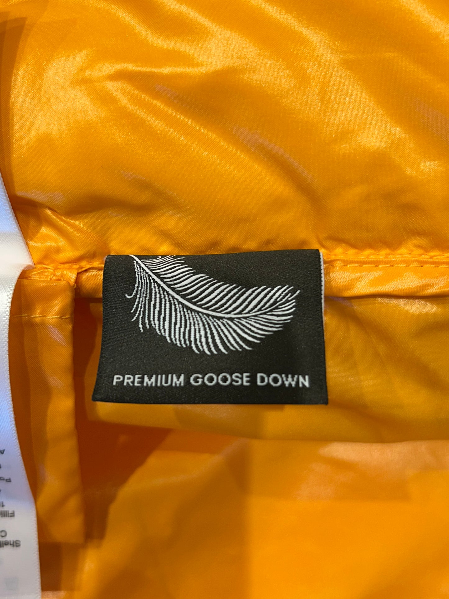 TNA Yellow “The Super Puff” Hi-Gloss Yellow Puffer Jacket Size XS