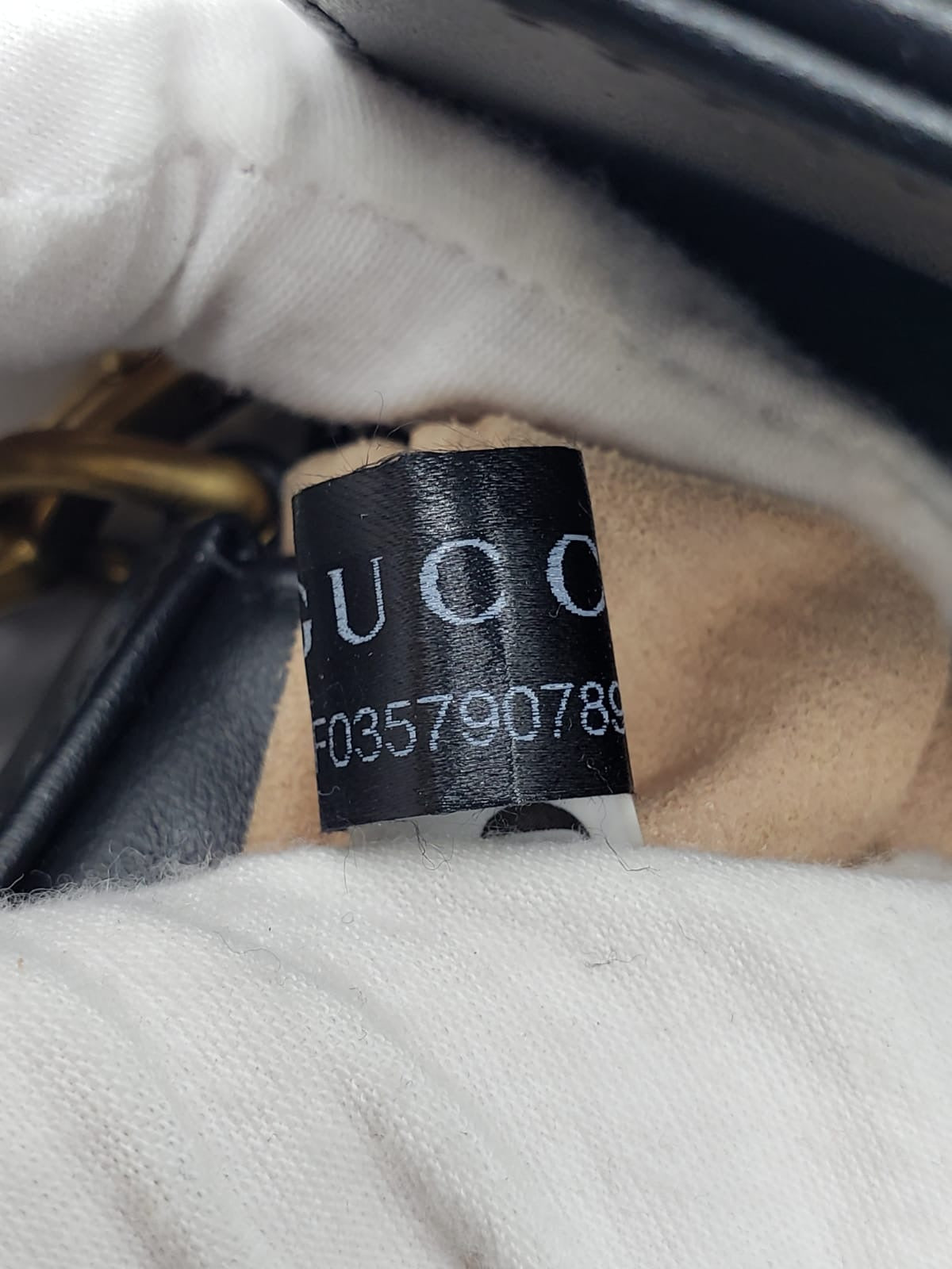 Gucci Marmont Black Top Handle Bag