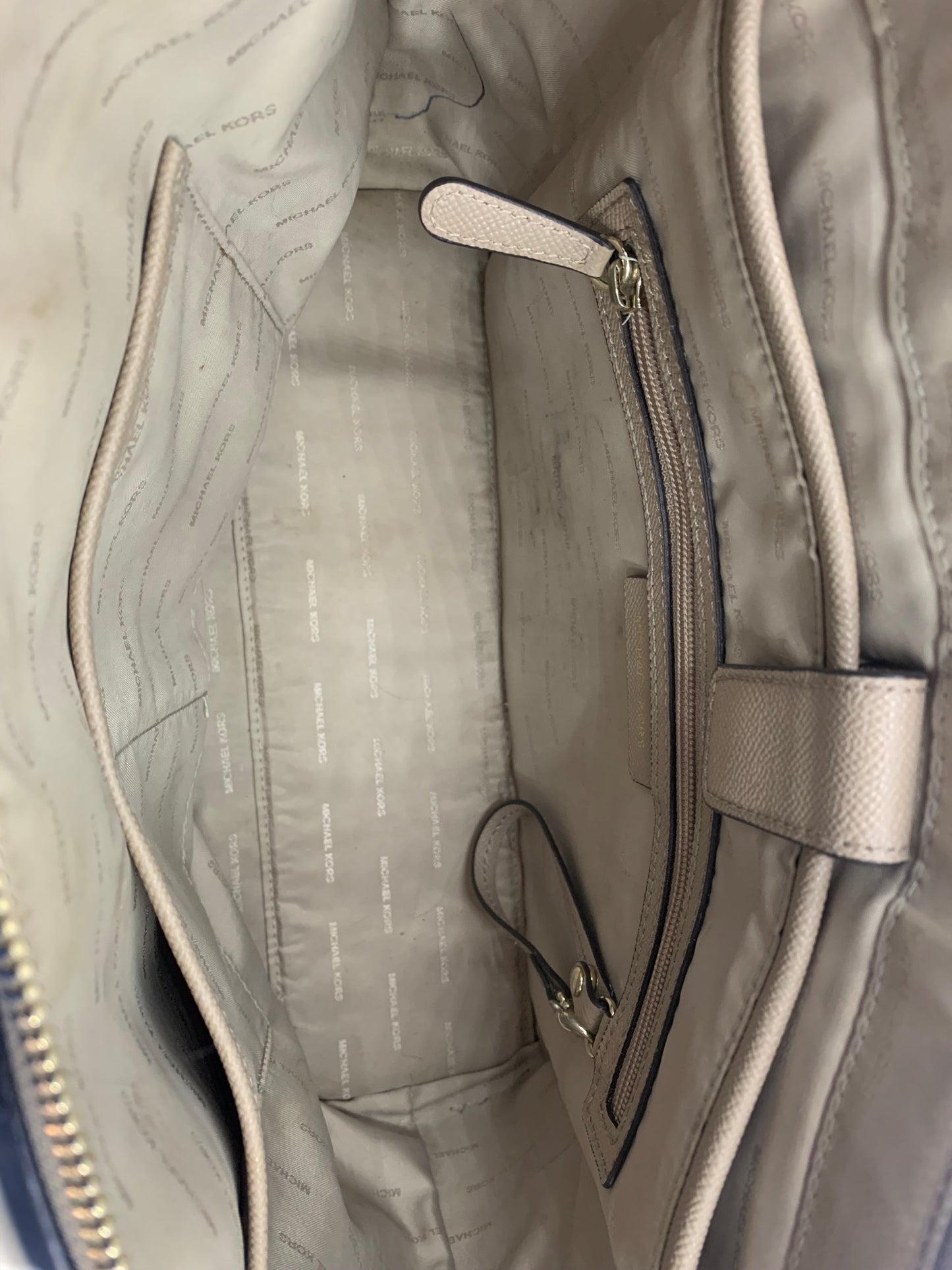 Michael Kors Taupe Large Tote