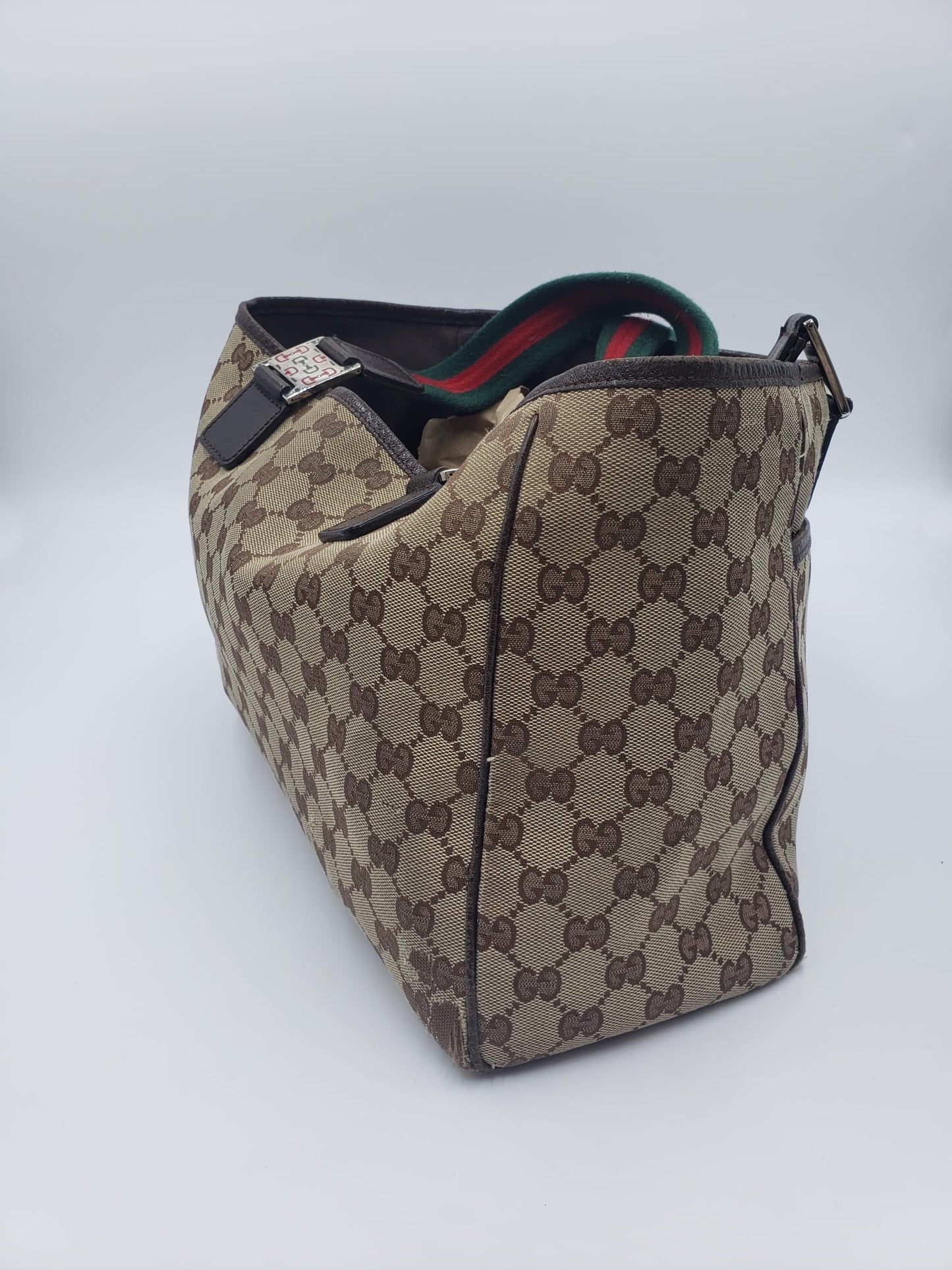 Gucci Monogram Small Canvas Tote