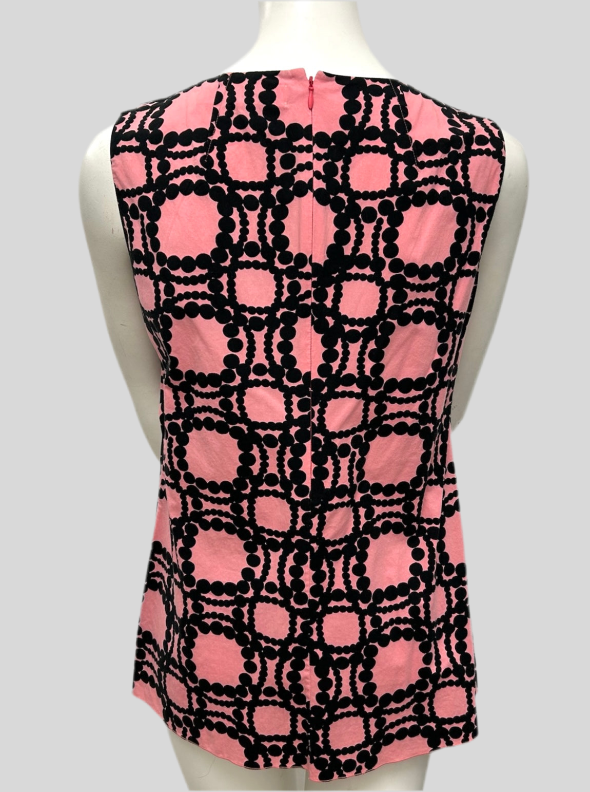 Marni Pink Printed Sleeveless Blouse Size 40