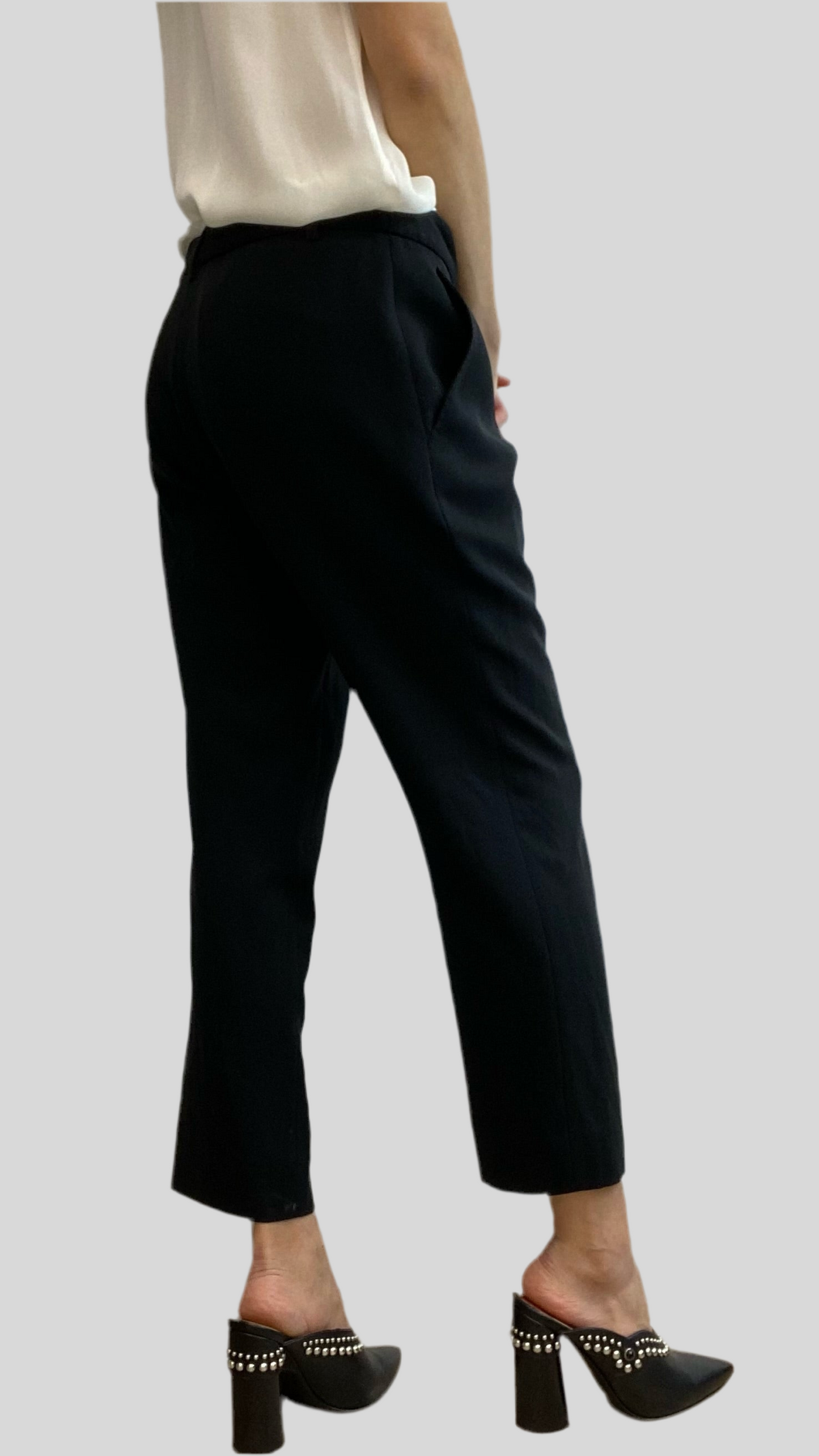 Moschino Black Dress Pants Size M/L