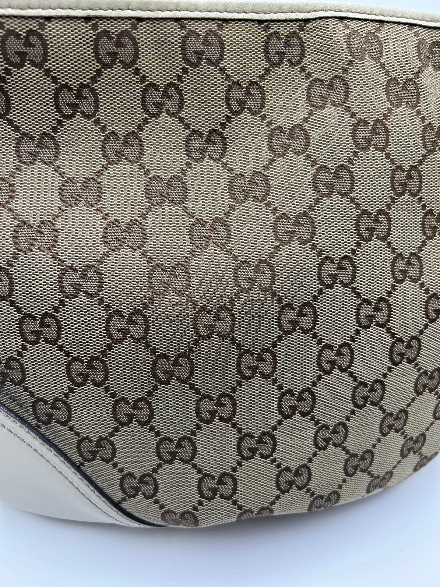 Gucci Monogram Canvas Crossbody Bag