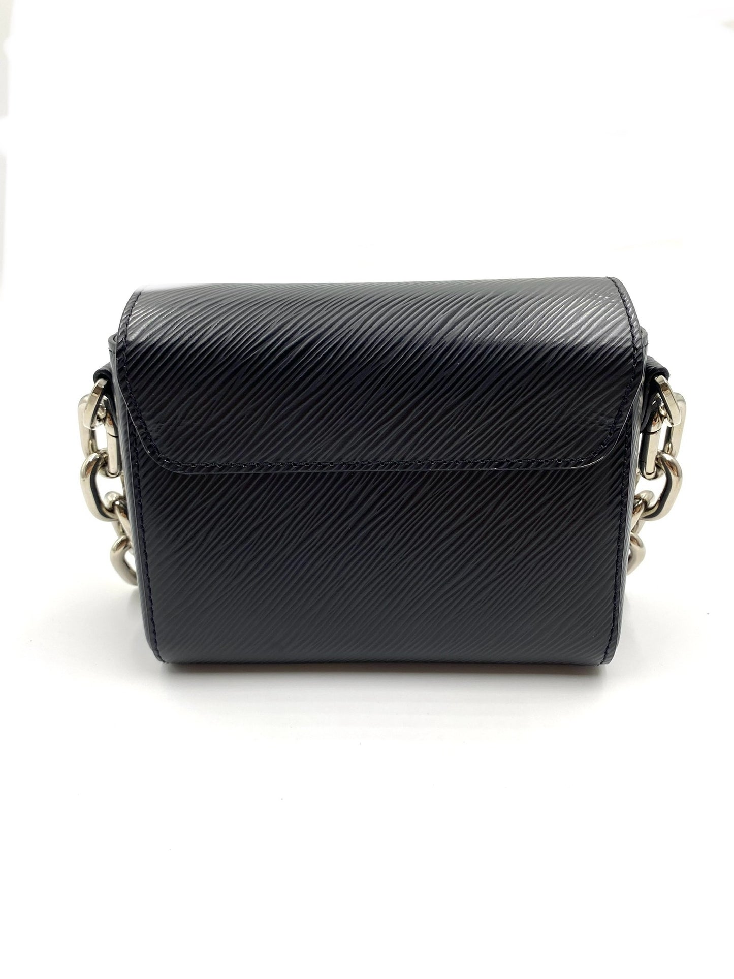 Louis Vuitton Black Epi Leather Twist XL Handbag