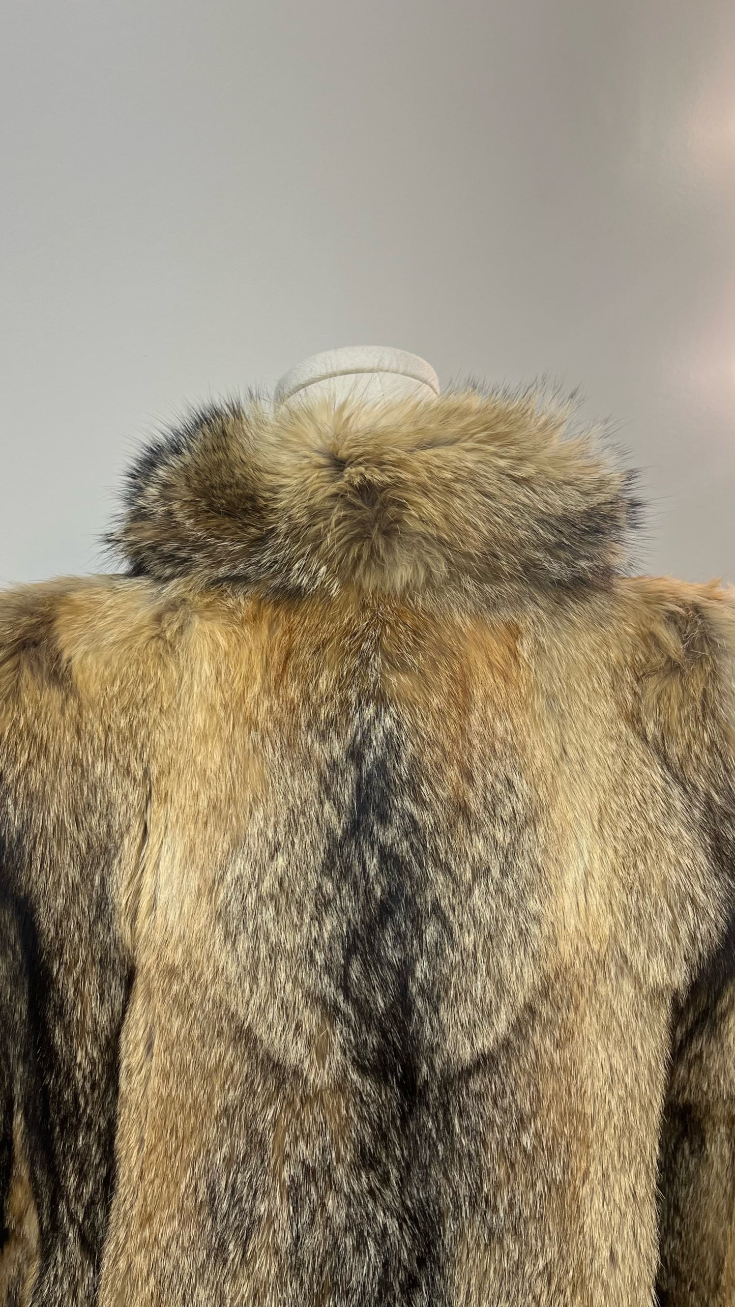 Vintage Amado Fox Fur Jacket Fits Like S/M