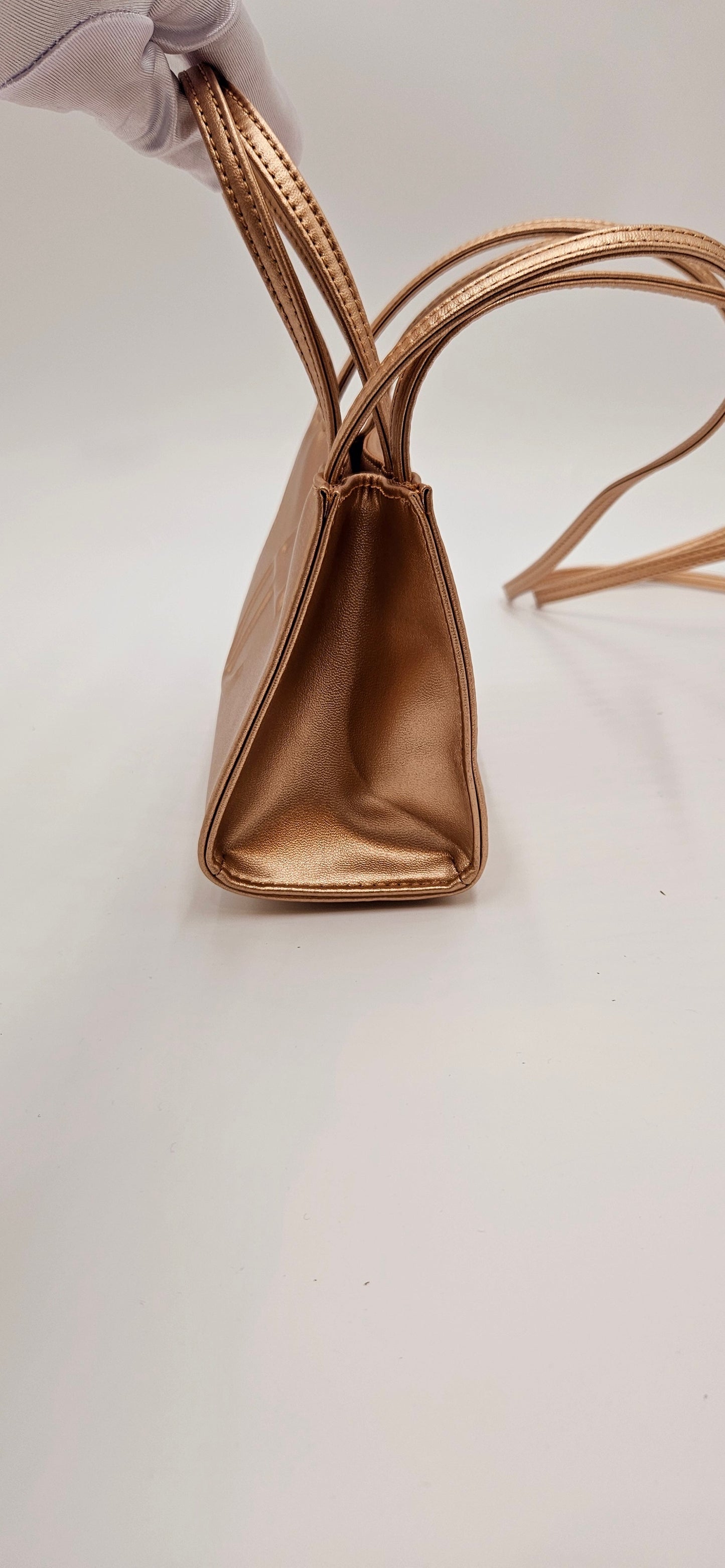 New Telfar Rose Gold Mini Bag