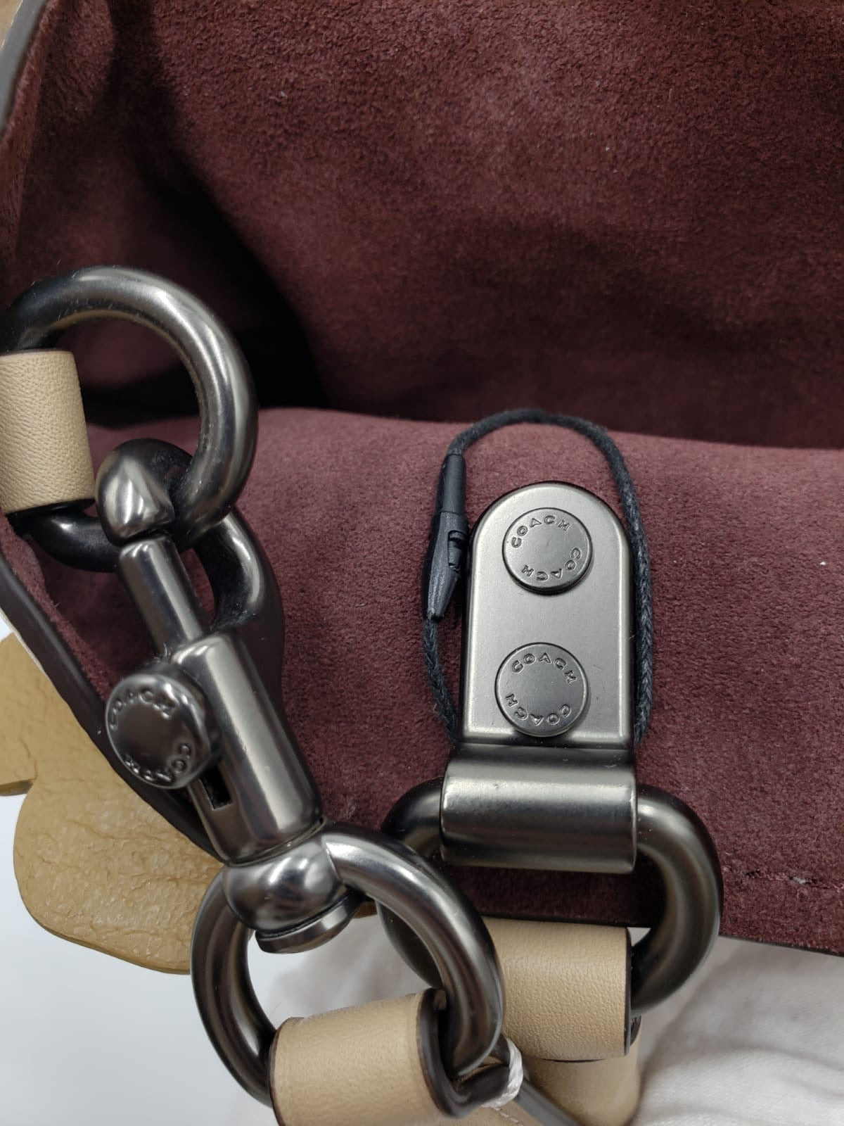 Coach Limited Edition 1941 Rouge Tea Rose Leather Tote