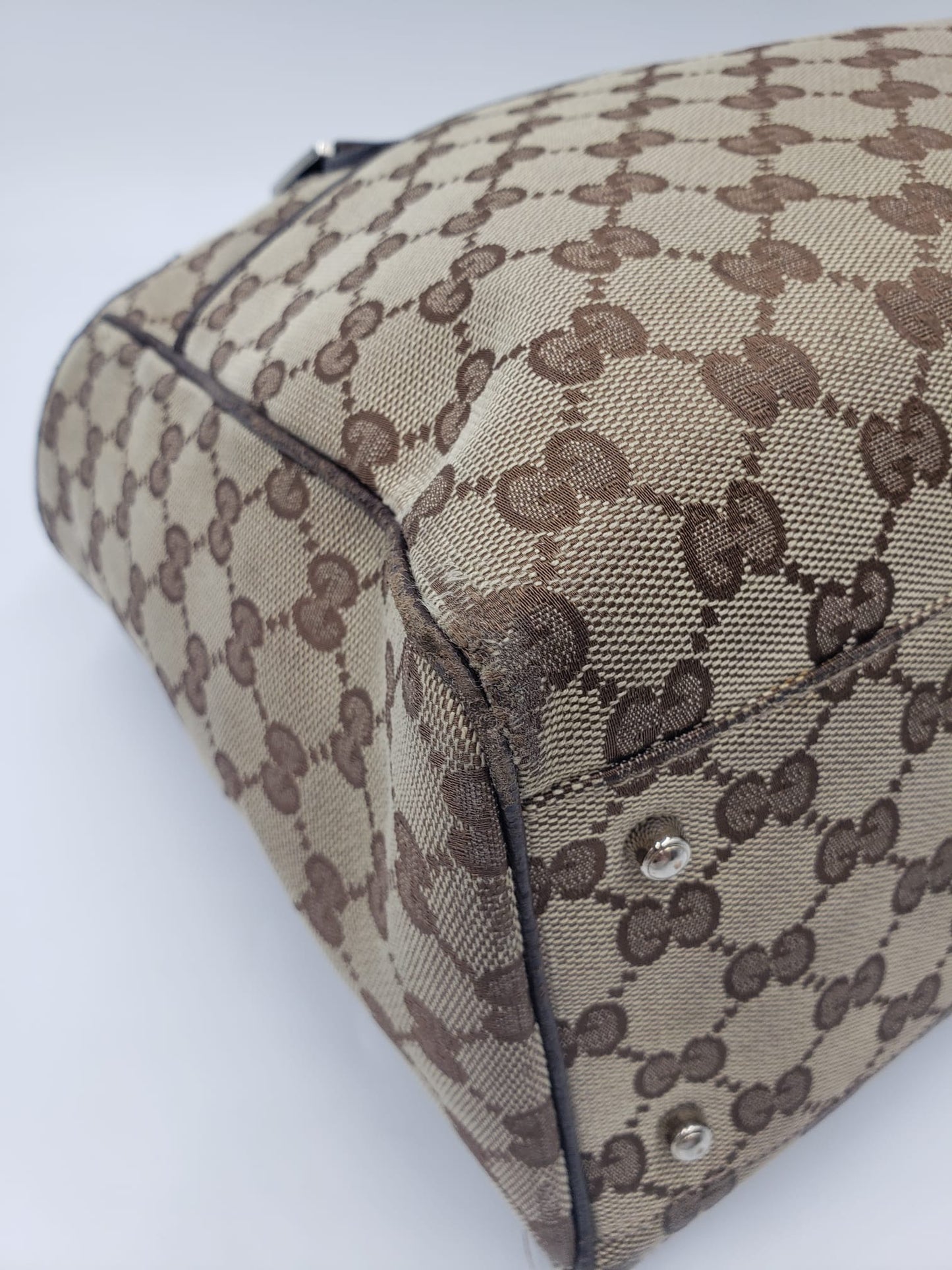 Gucci Monogram Small Canvas Tote