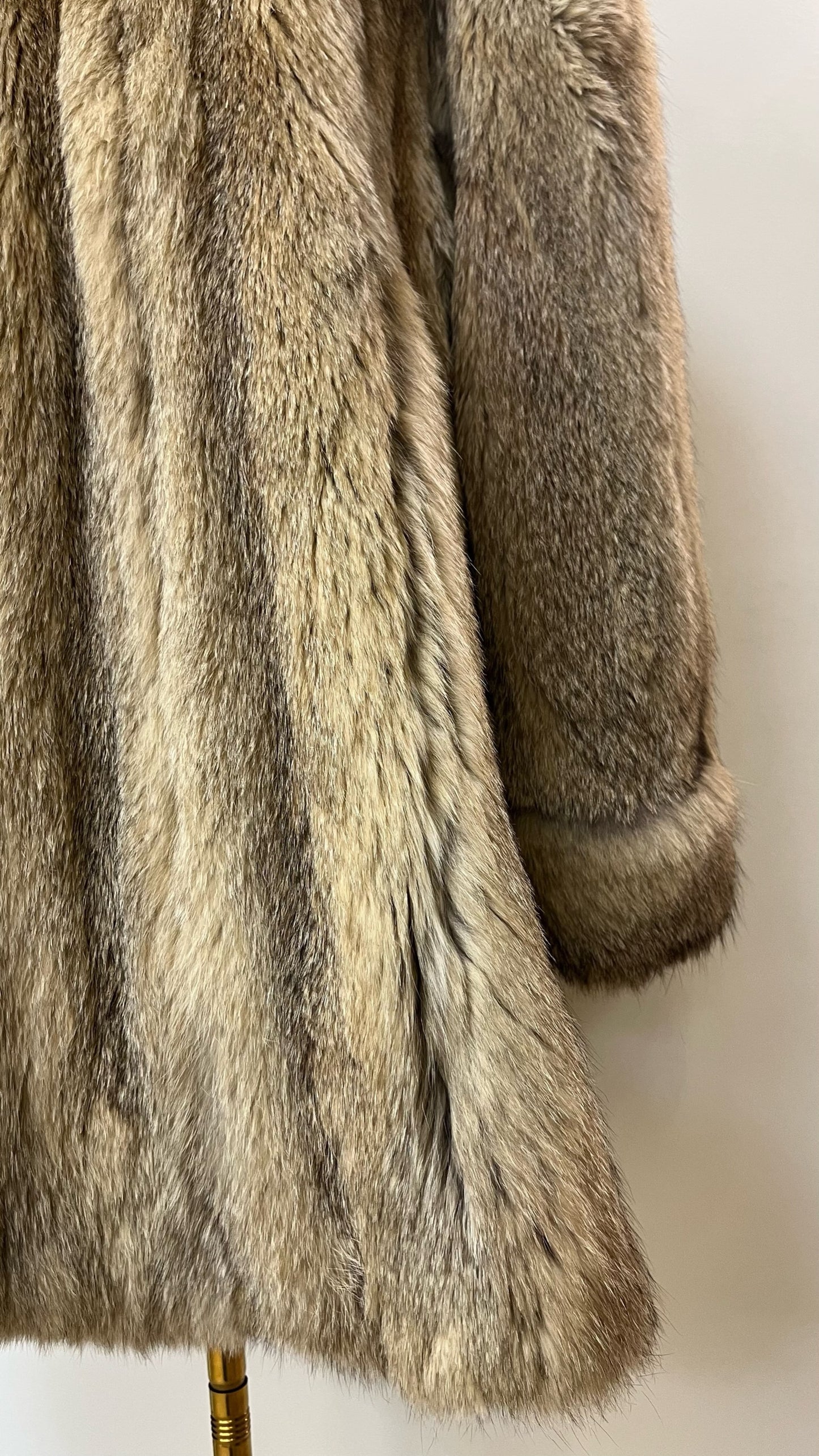 Vintage Amado Fox Fur Jacket Fits Like S/M