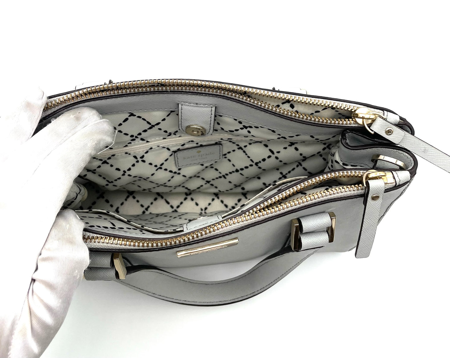 Kate Spade Grey Tote Bag