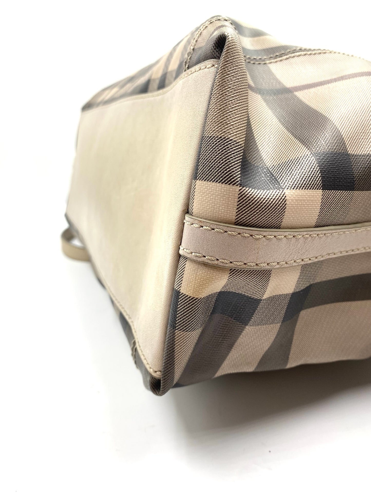 Burberry Smoked Check Diaper Bag