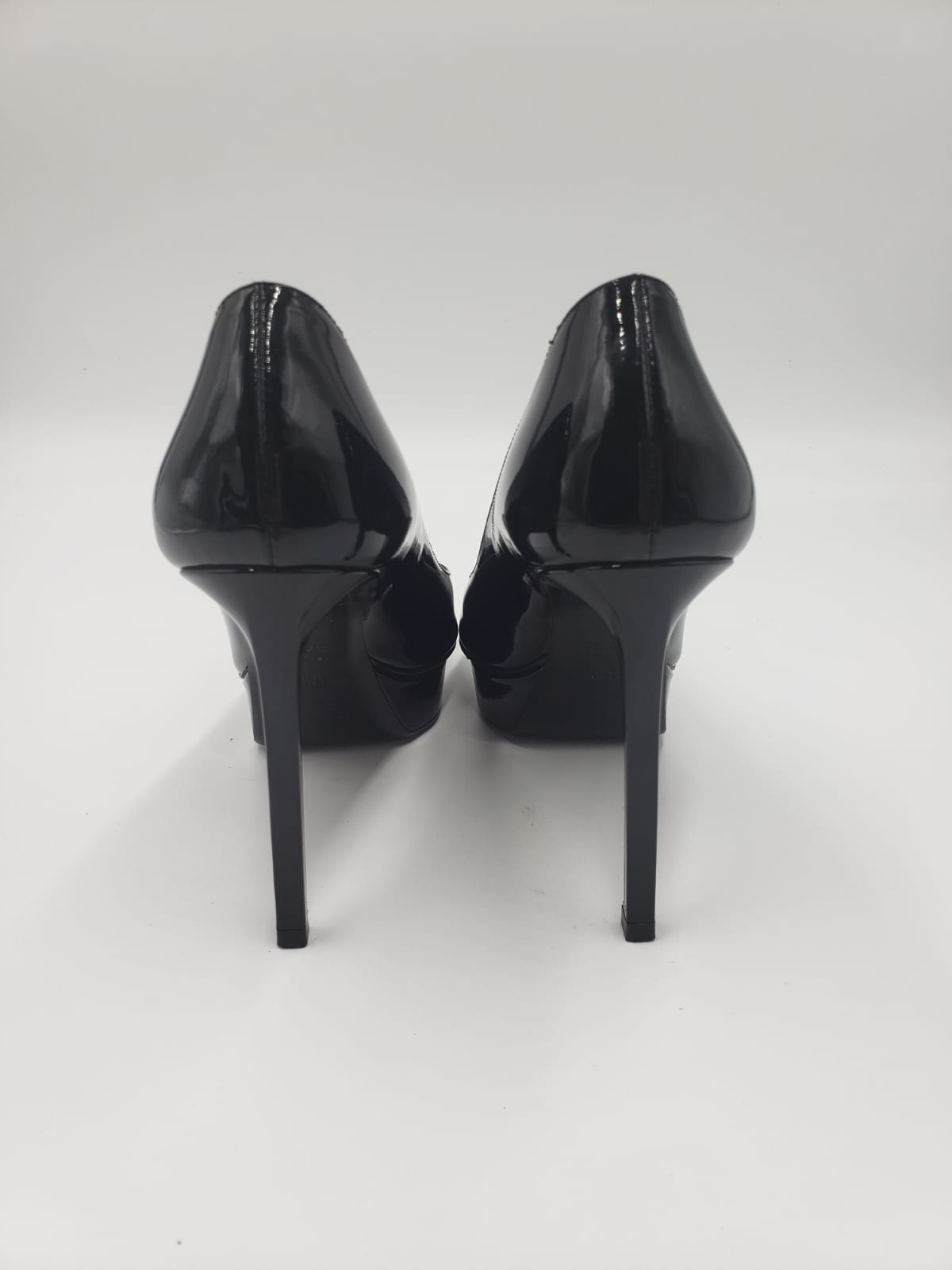 Saint Laurent Black Platform Pumps Size 37.5