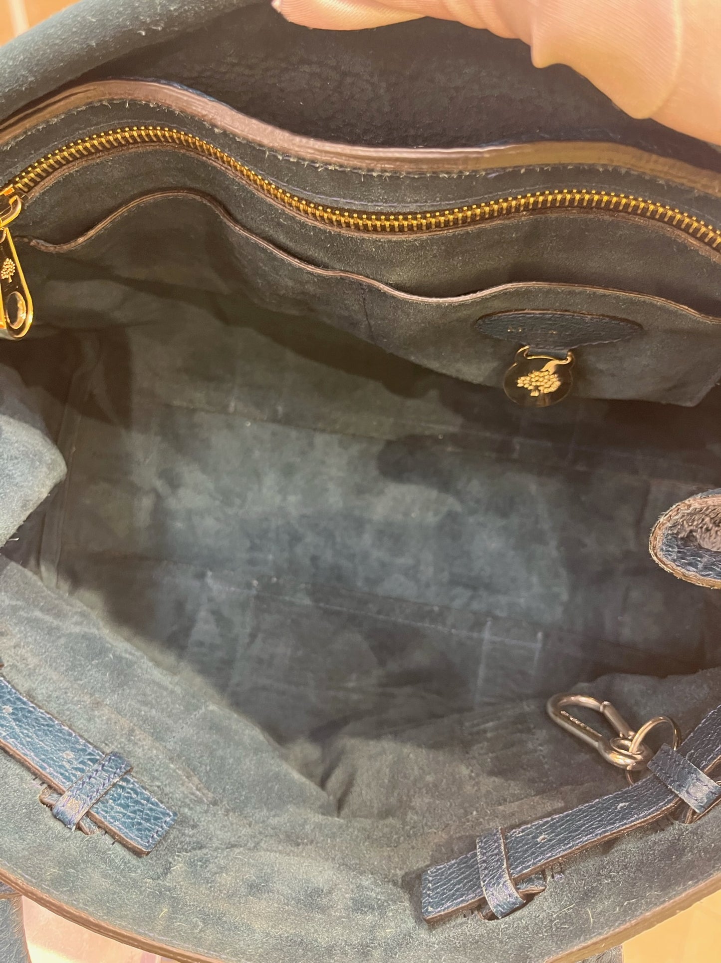 Mulberry Teal Bayswater Large Tote