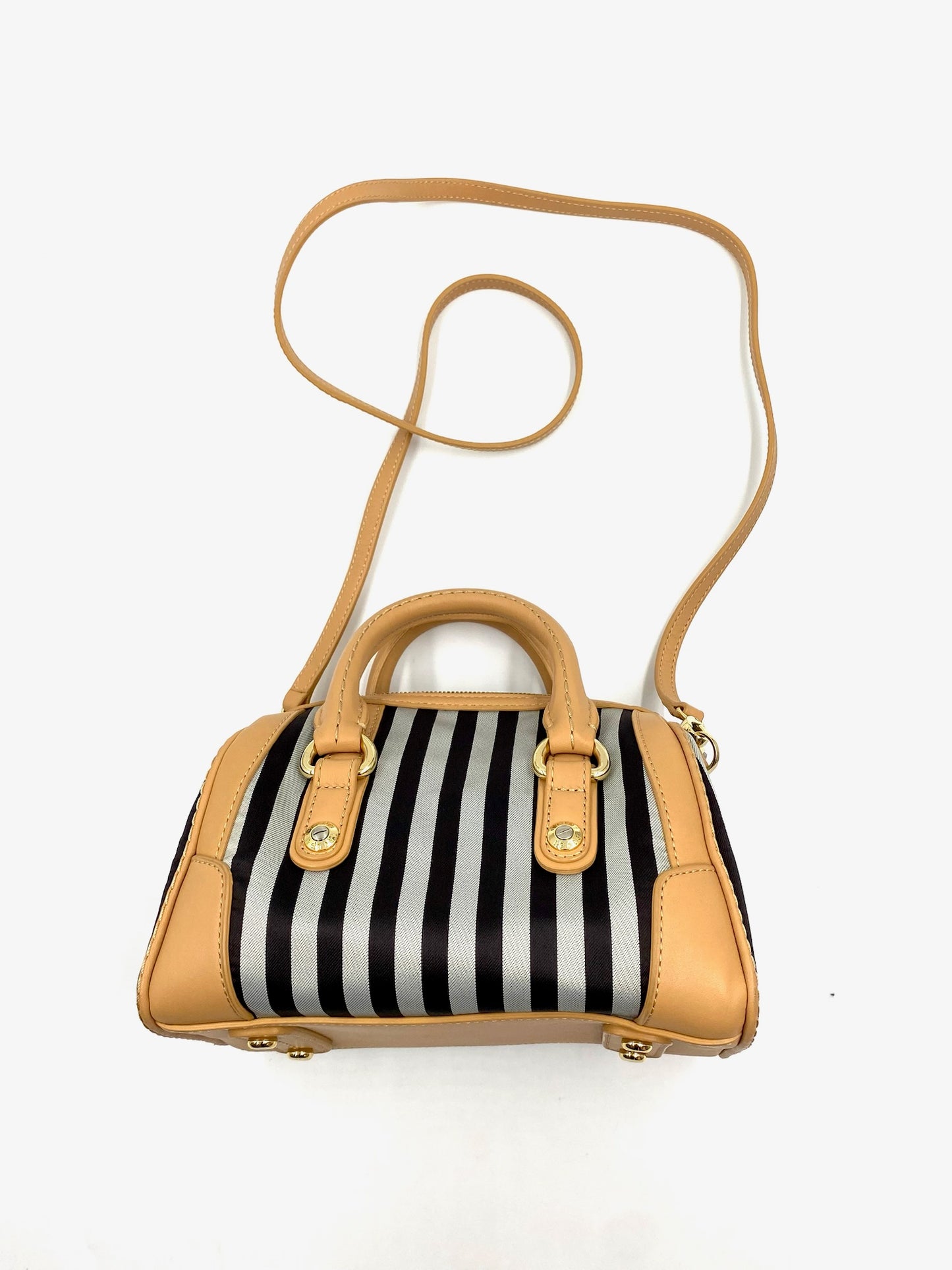 Henri Bendel Mini Stripe Nylon Bag