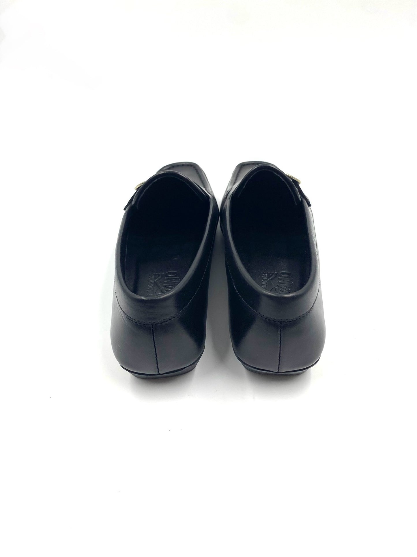 Salvatore Ferragamo Black Flat Loafers Size 6