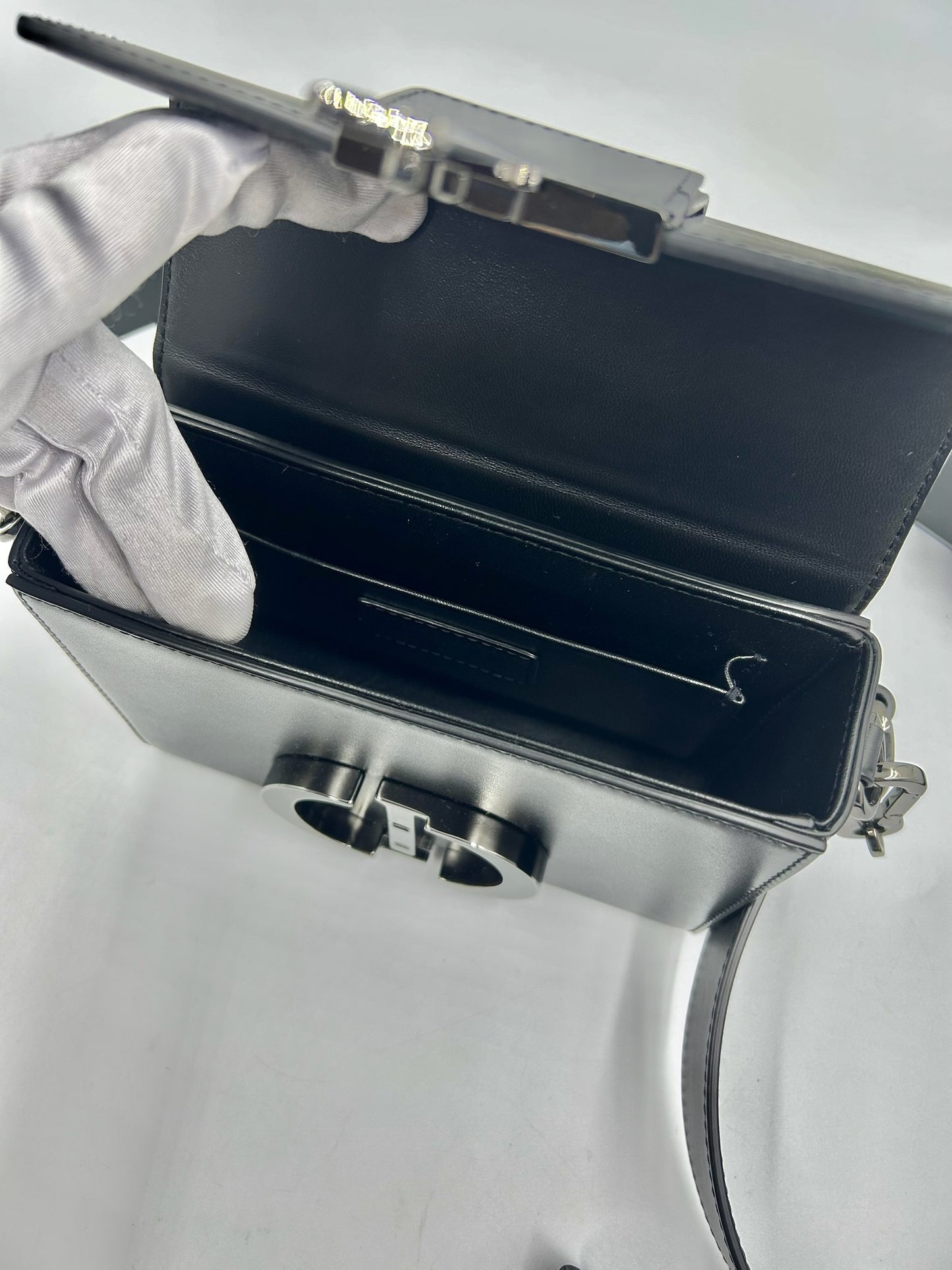 Christian Dior Black Montaigne 30 Black Bag