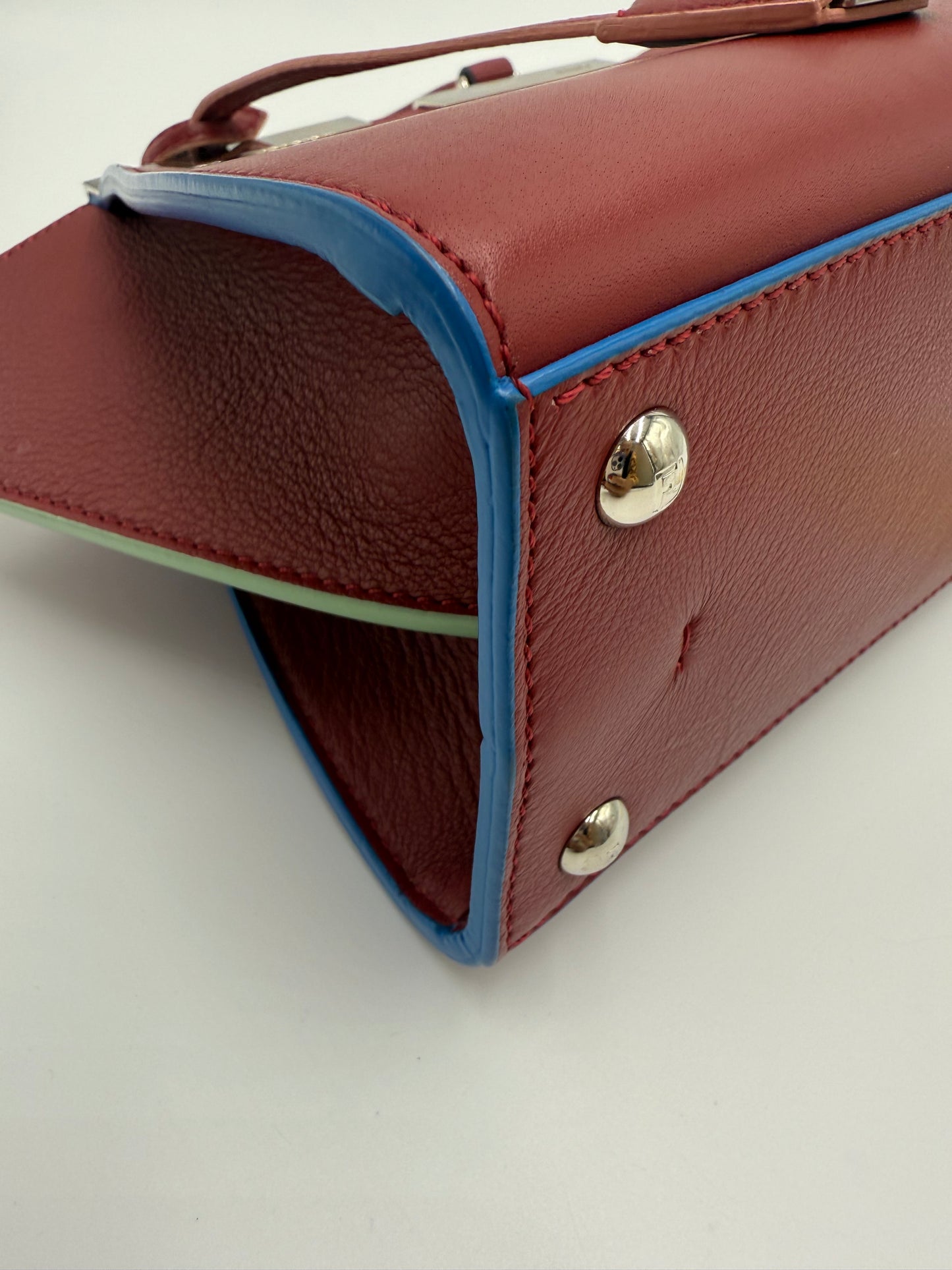 Fendi Dark Red Mini 3Jours