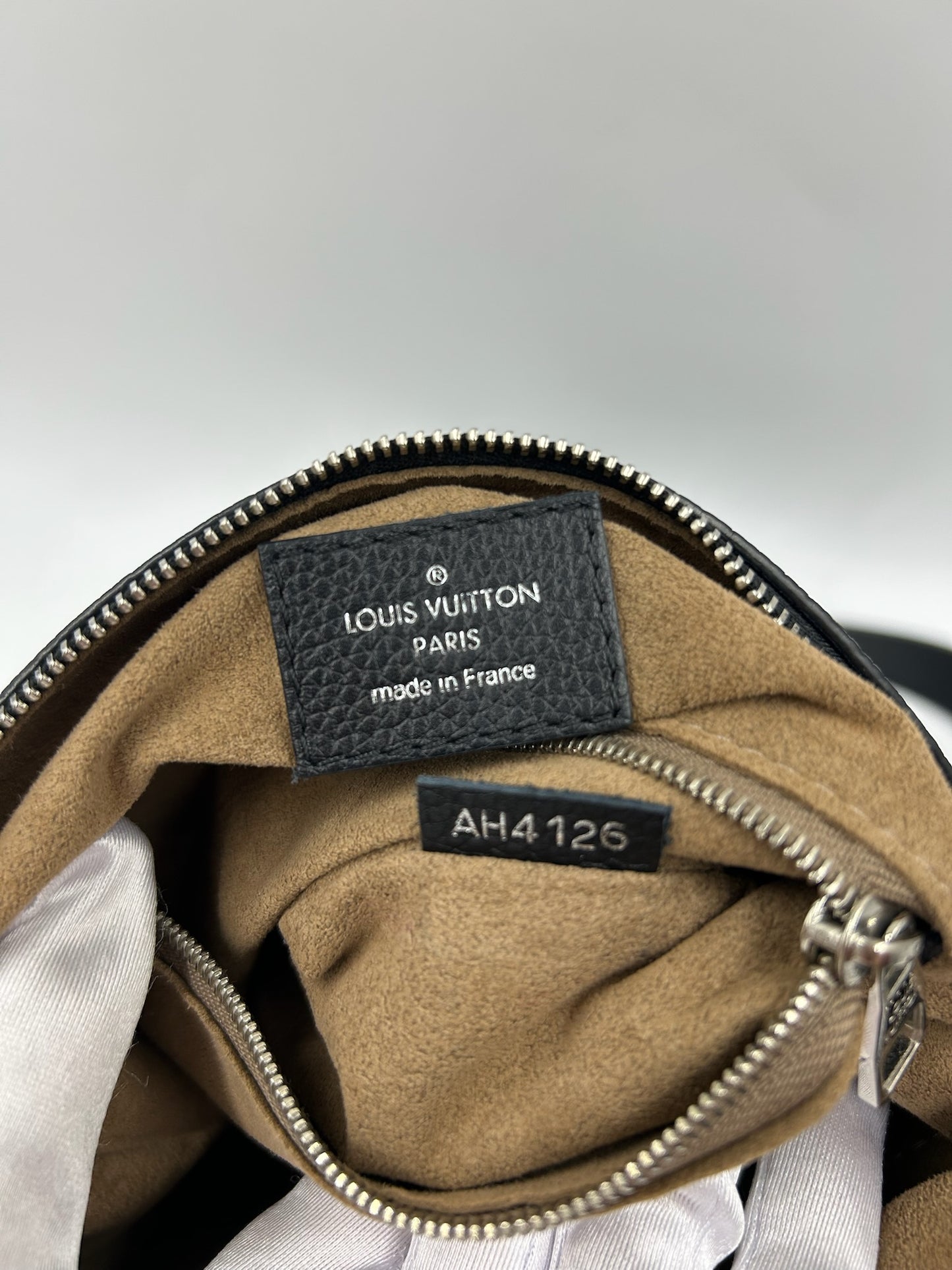 Louis Vuitton Black Mahina Babylone BB Bag