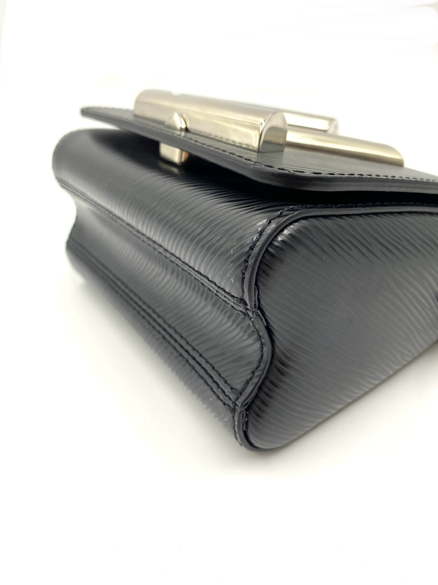 Louis Vuitton Black Epi Leather Twist XL Handbag