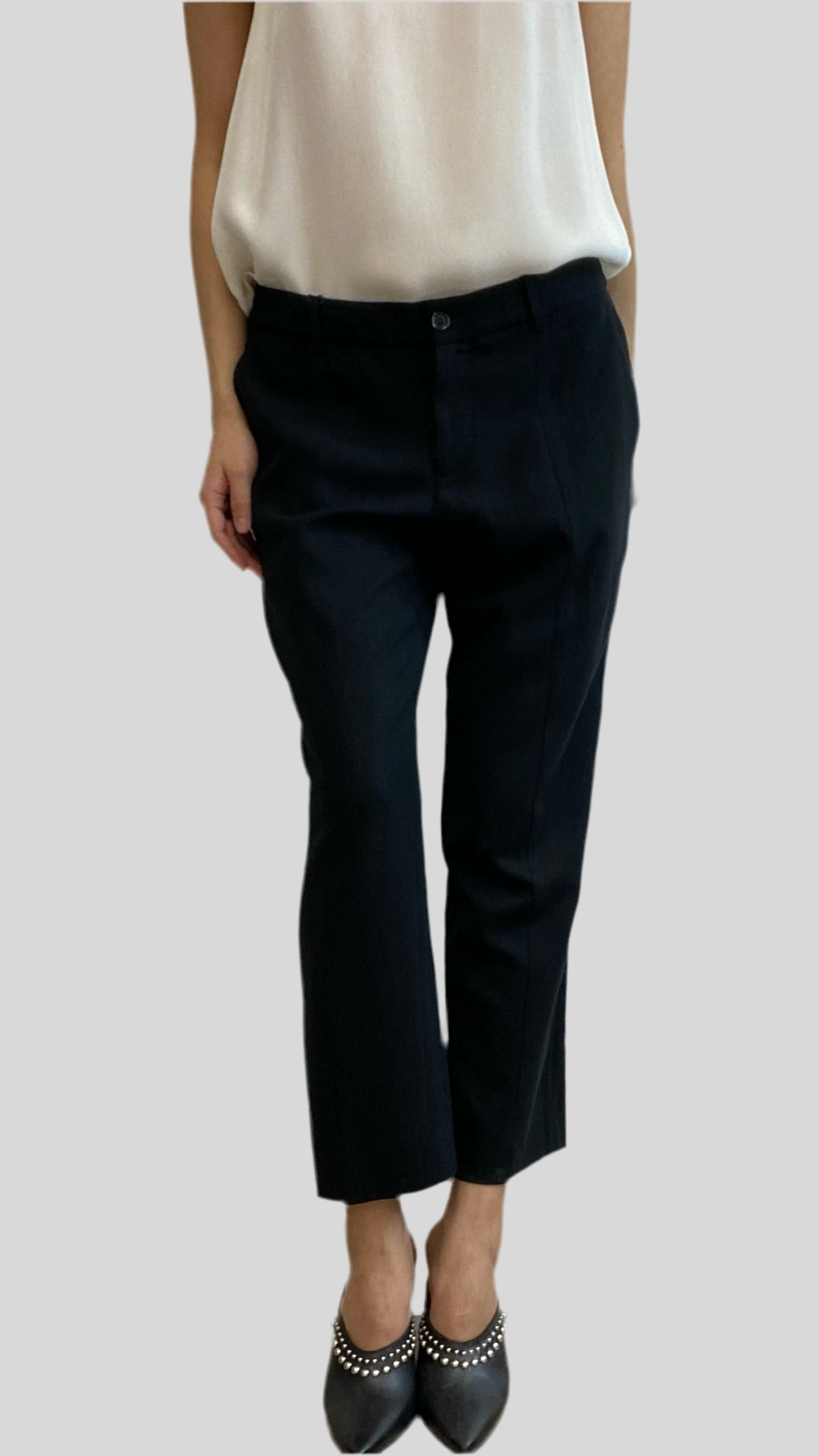 Moschino Black Dress Pants Size M/L