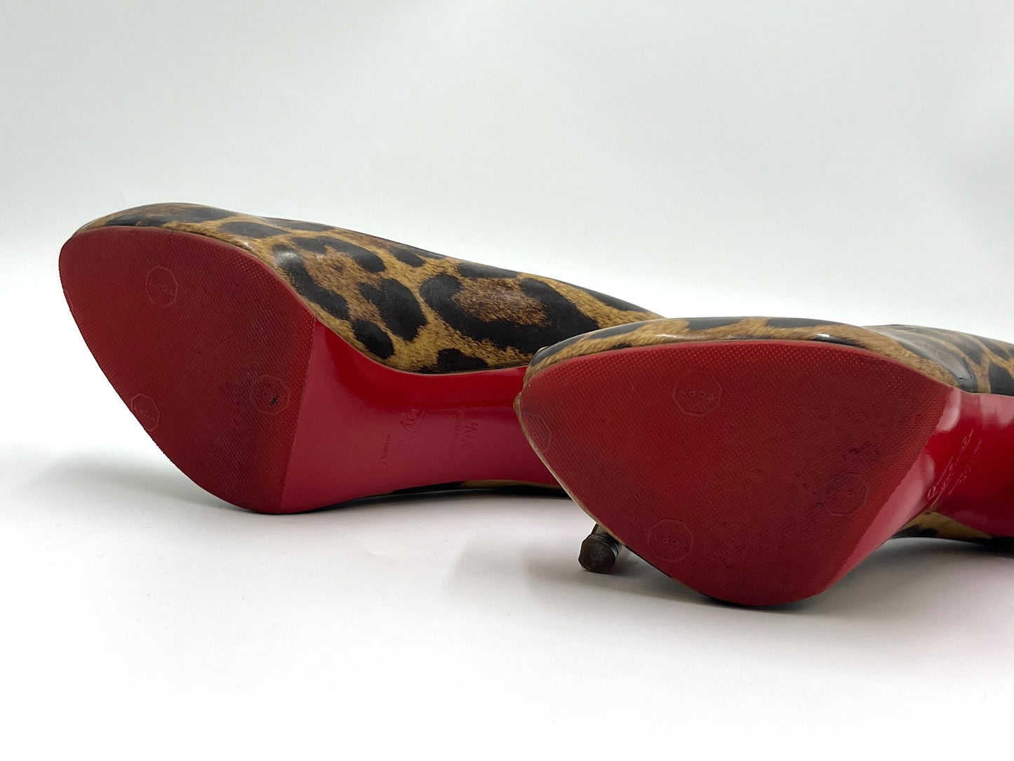 Christian Louboutin Leopard Print Heels Size 37.5