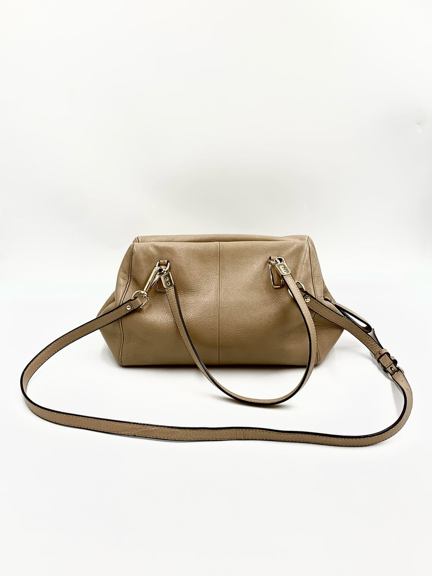 Coach Biege Madison Madeline East West Satchel