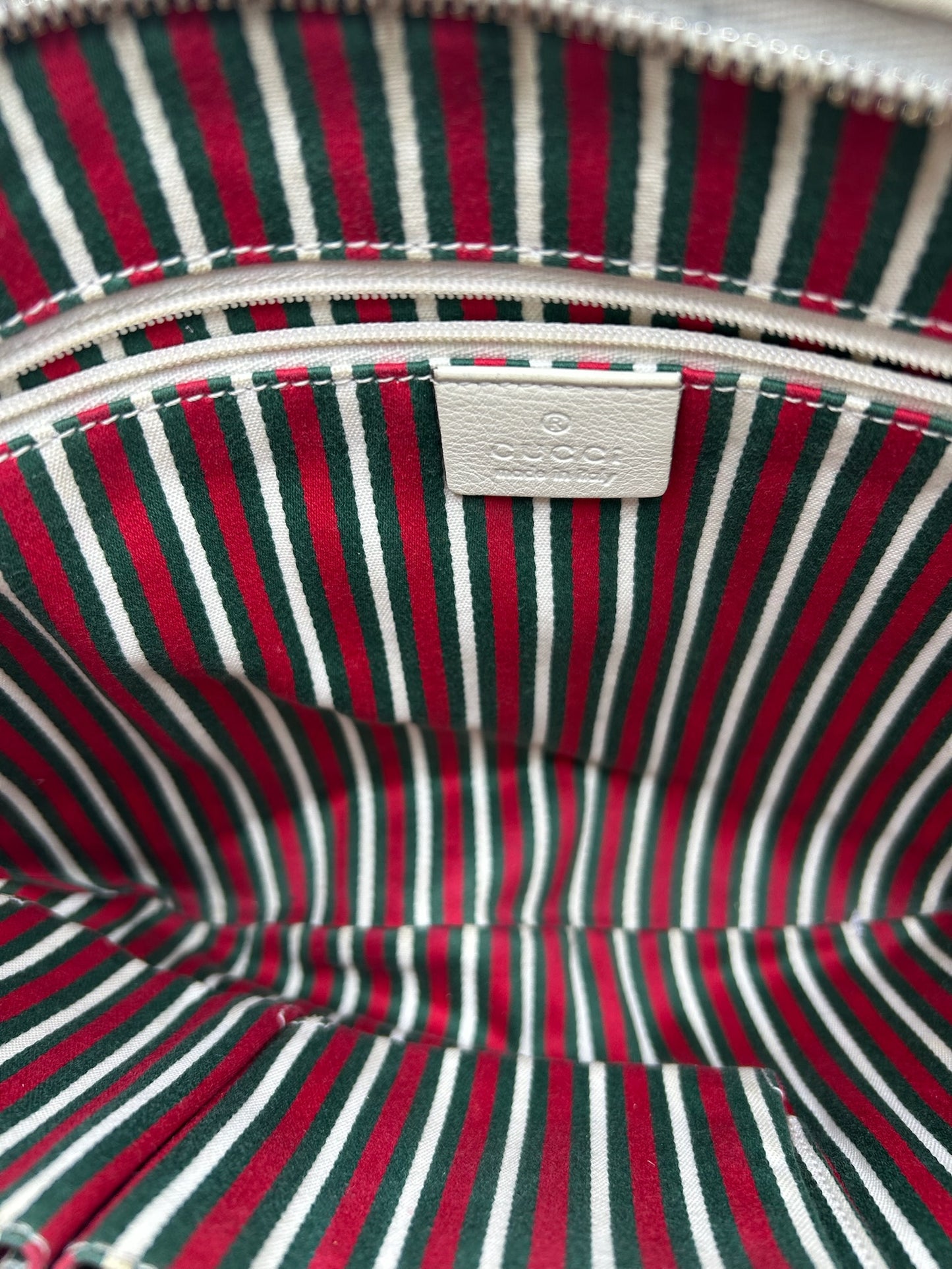Gucci Monogram Canvas Crossbody Bag