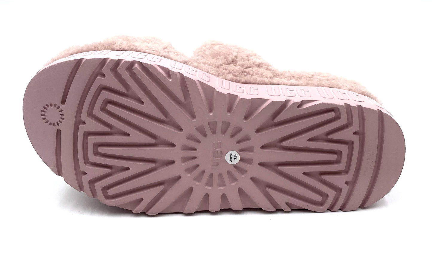 Brand New Ugg Pink Taupe Fluffita Sandals Size 7