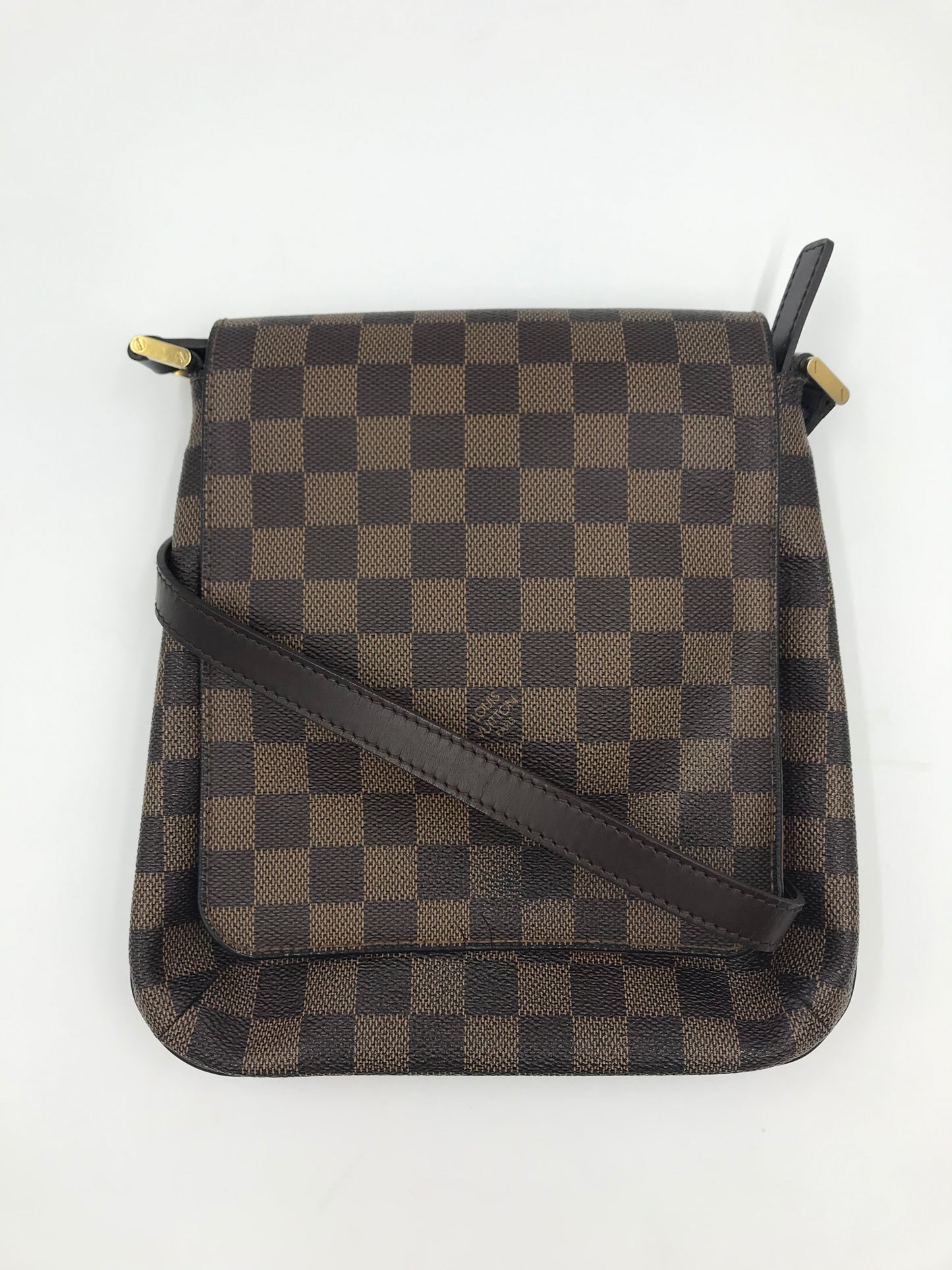 Louis Vuitton Damier Ebene Musette Crossbody Bag