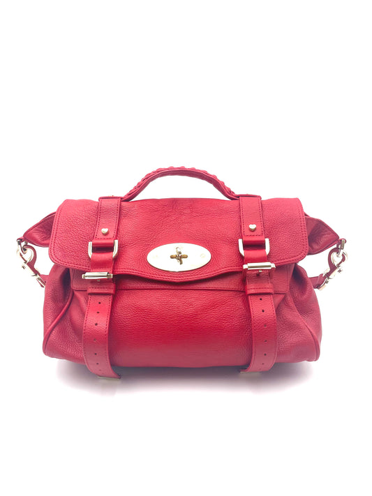 Mulberry Red Alexa Satchel