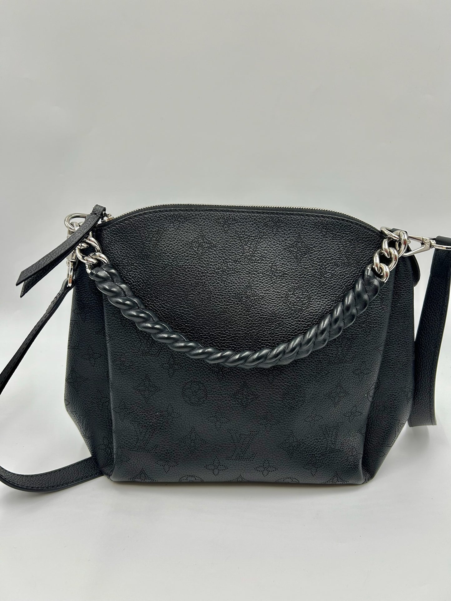 Louis Vuitton Black Mahina Babylone BB Bag