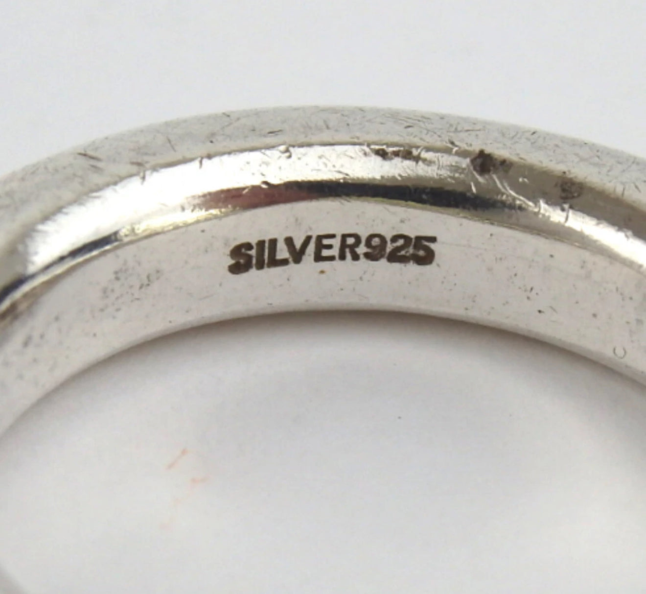 Burberry Sterling Silver Ring Size 5
