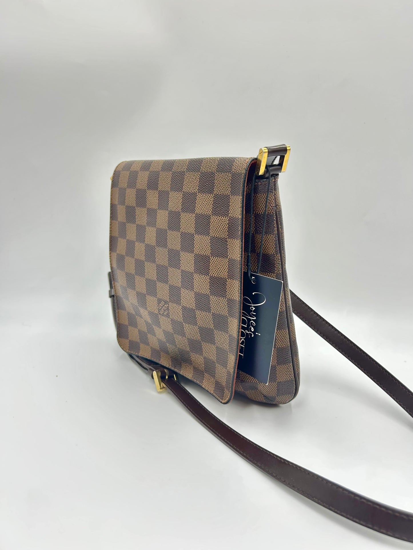 Louis Vuitton Damier Ebene Musette Crossbody Bag