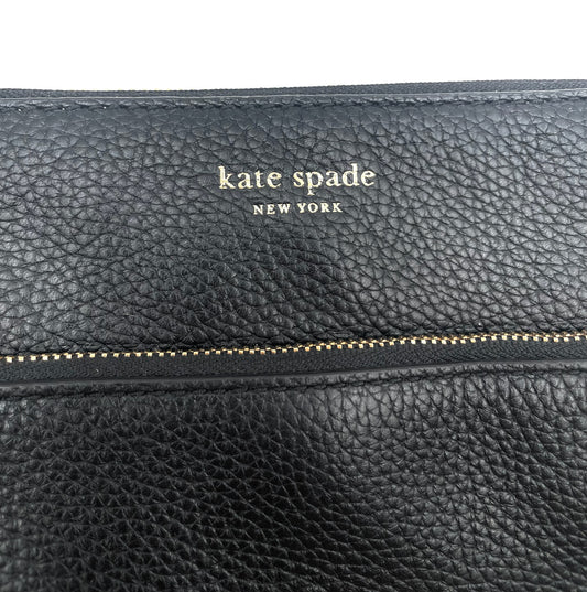 Kate Spade Black Leather Crossbody Bag